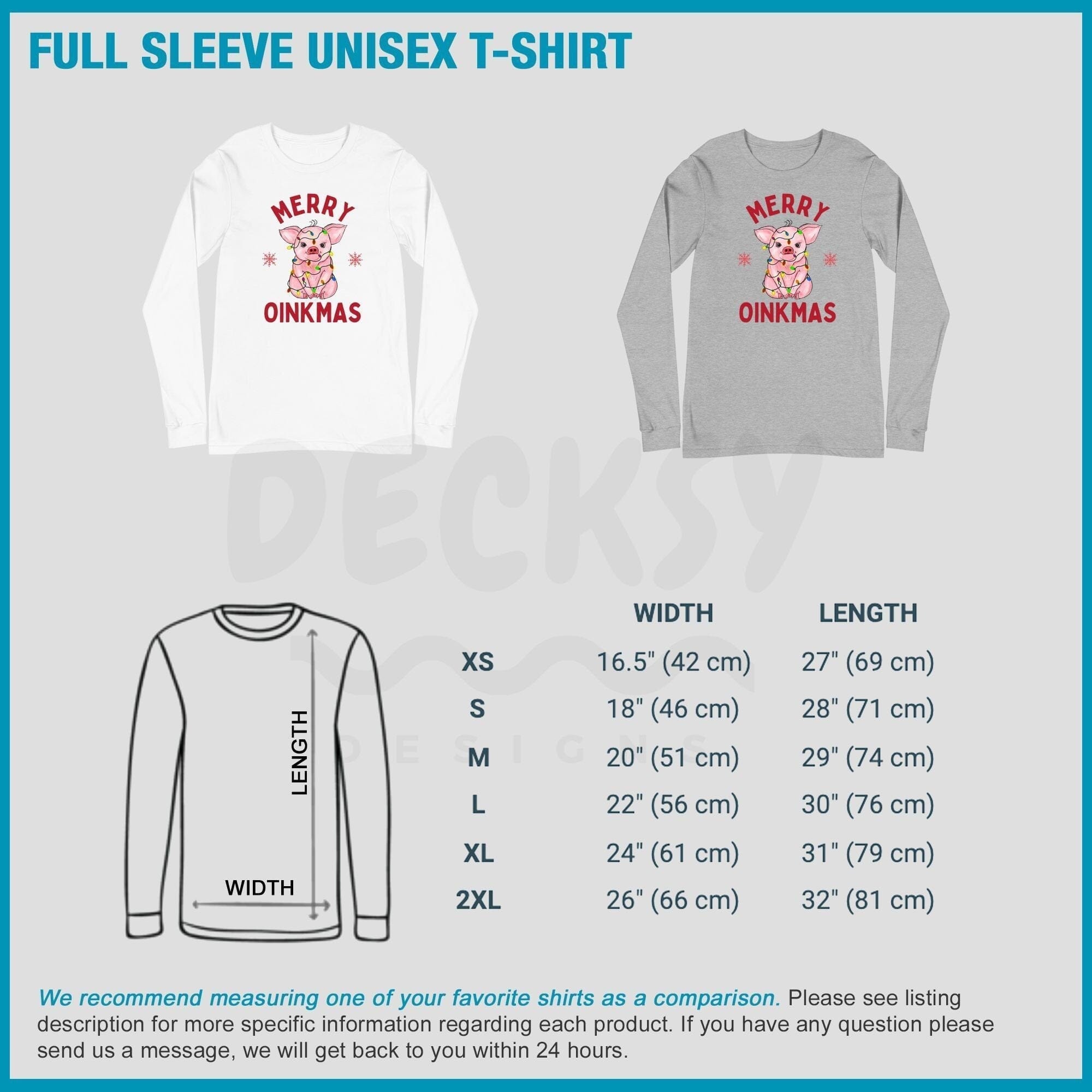 Pig Christmas Shirt, Holiday Gift-Clothing:Gender-Neutral Adult Clothing:Tops & Tees:T-shirts:Graphic Tees-DecksyDesigns