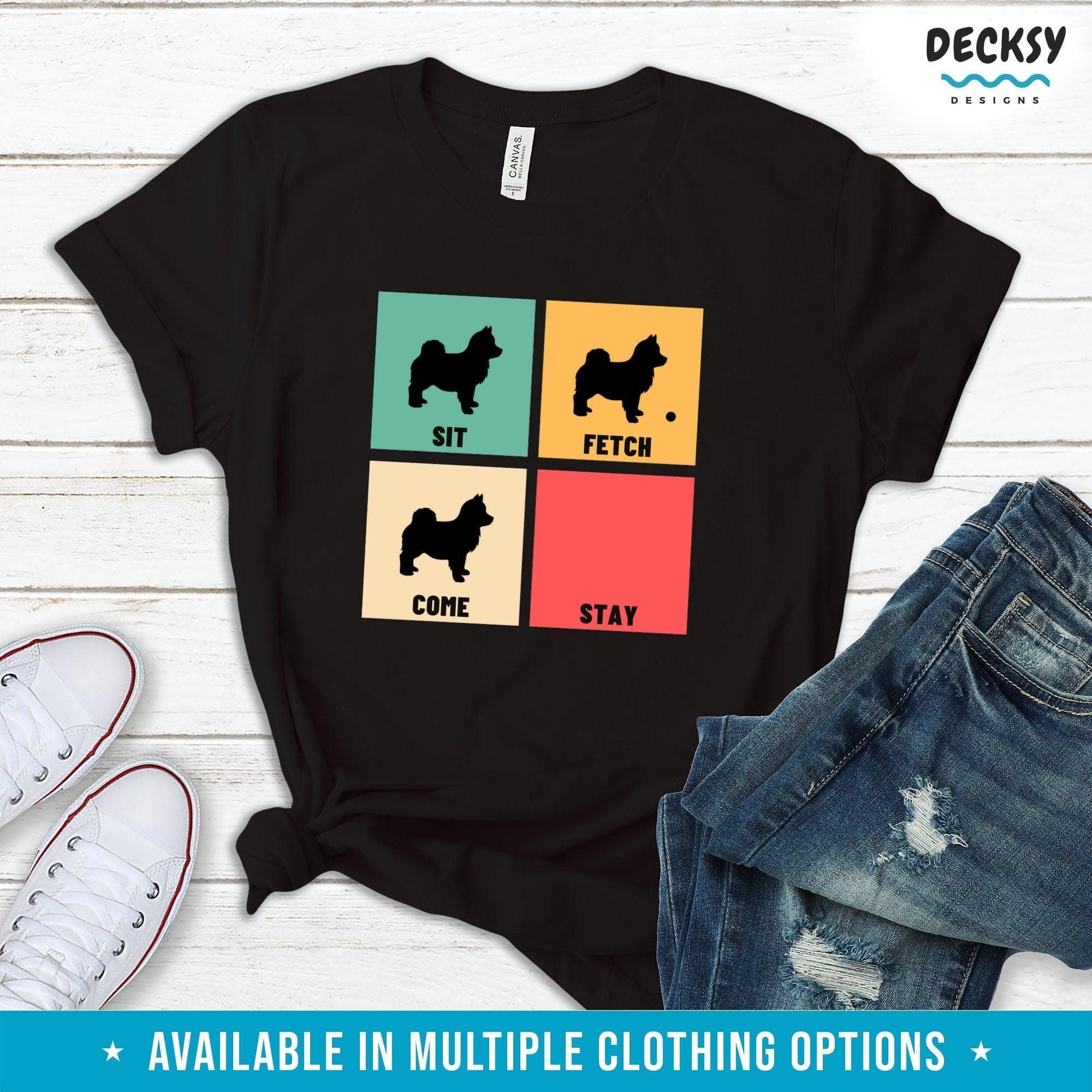 Pomsky Dog Shirt, Pomeranian Husky Gift-Clothing:Gender-Neutral Adult Clothing:Tops & Tees:T-shirts:Graphic Tees-DecksyDesigns