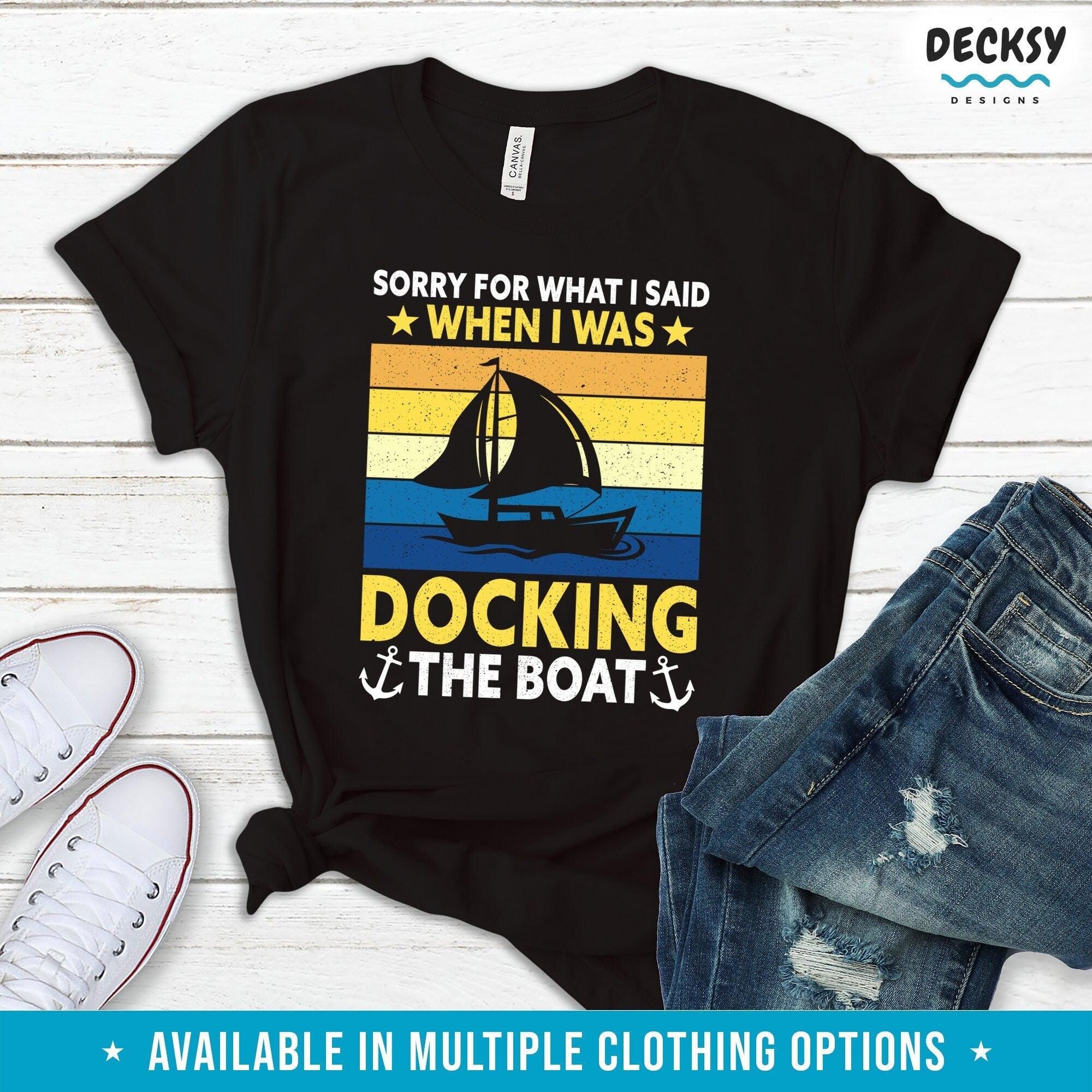 Sailing Shirt, Boater Sailor Gifts-Clothing:Gender-Neutral Adult Clothing:Tops & Tees:T-shirts:Graphic Tees-DecksyDesigns