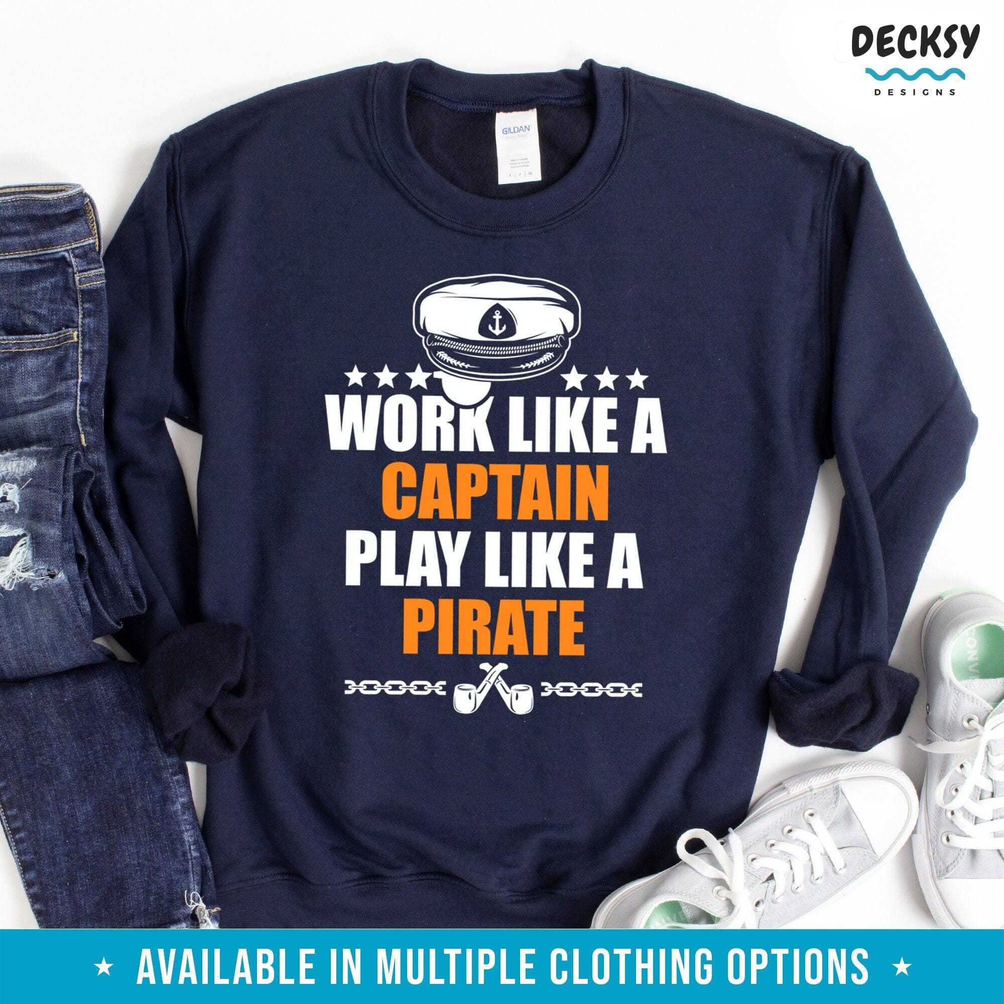 Sailing Tshirt, Boat Owner Gift-Clothing:Gender-Neutral Adult Clothing:Tops & Tees:T-shirts:Graphic Tees-DecksyDesigns