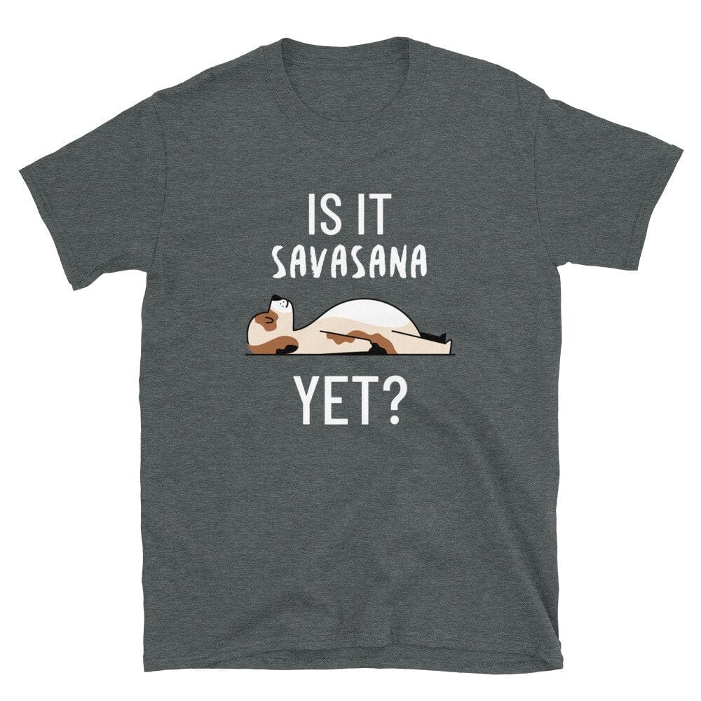 Savasana Shirt, Funny Yoga Gifts-Clothing:Gender-Neutral Adult Clothing:Tops & Tees:T-shirts:Graphic Tees-DecksyDesigns