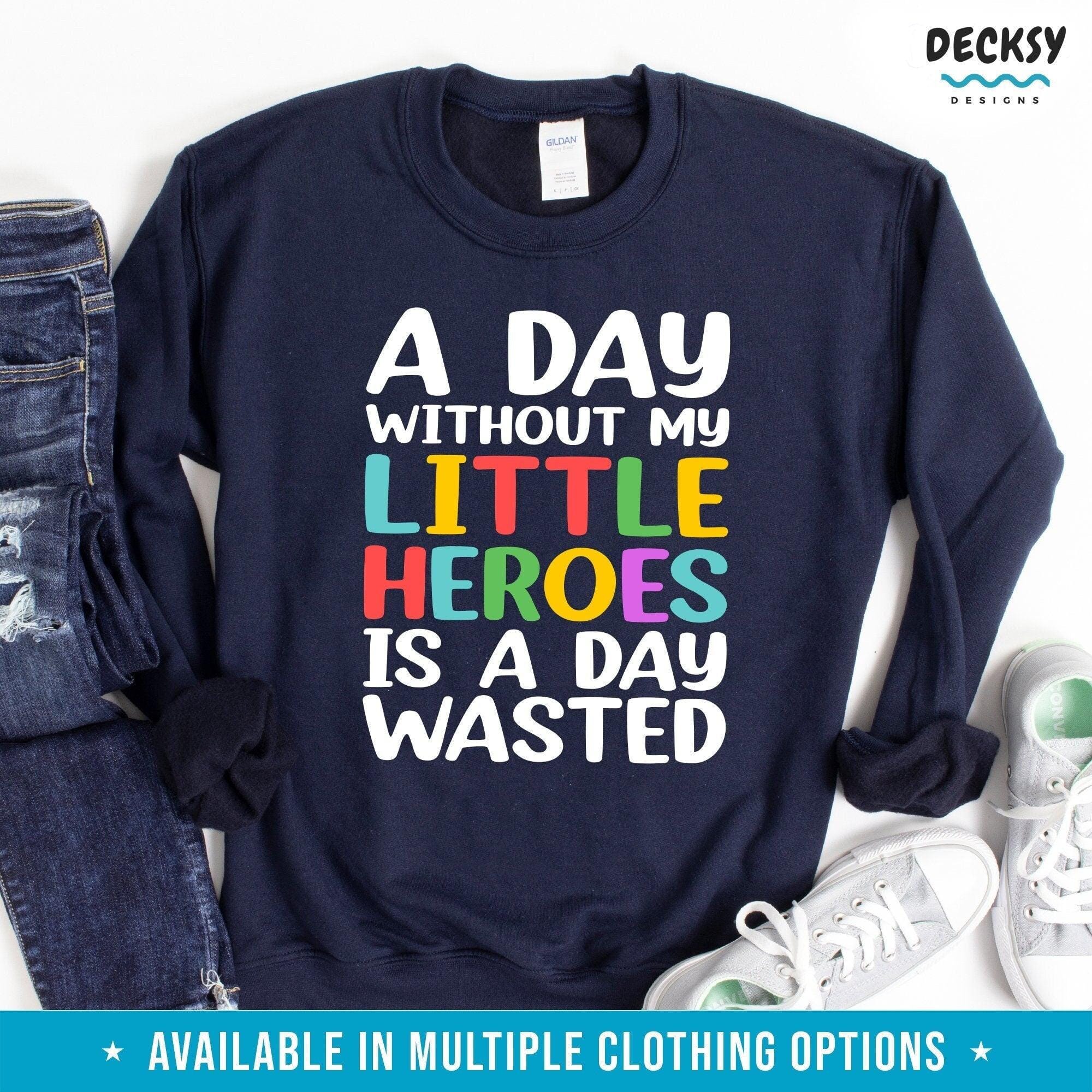 Teacher Shirtr, Childcare Educator Gift-Clothing:Gender-Neutral Adult Clothing:Tops & Tees:T-shirts:Graphic Tees-DecksyDesigns