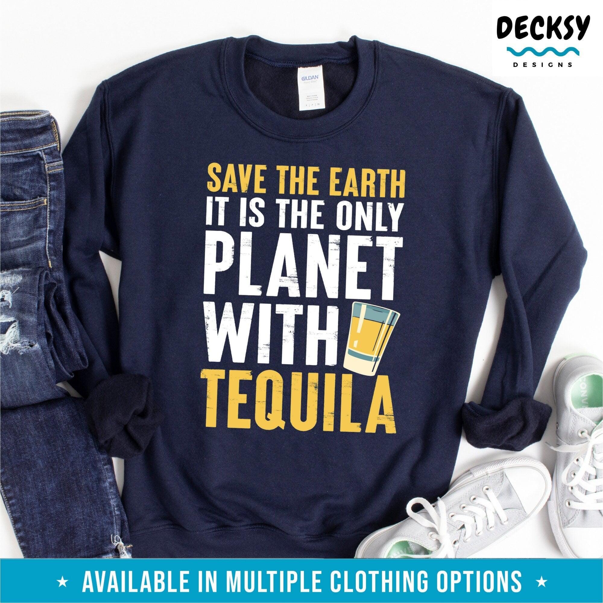 Tequila Lover Shirt, Funny Tequila Gift-Clothing:Gender-Neutral Adult Clothing:Tops & Tees:T-shirts:Graphic Tees-DecksyDesigns
