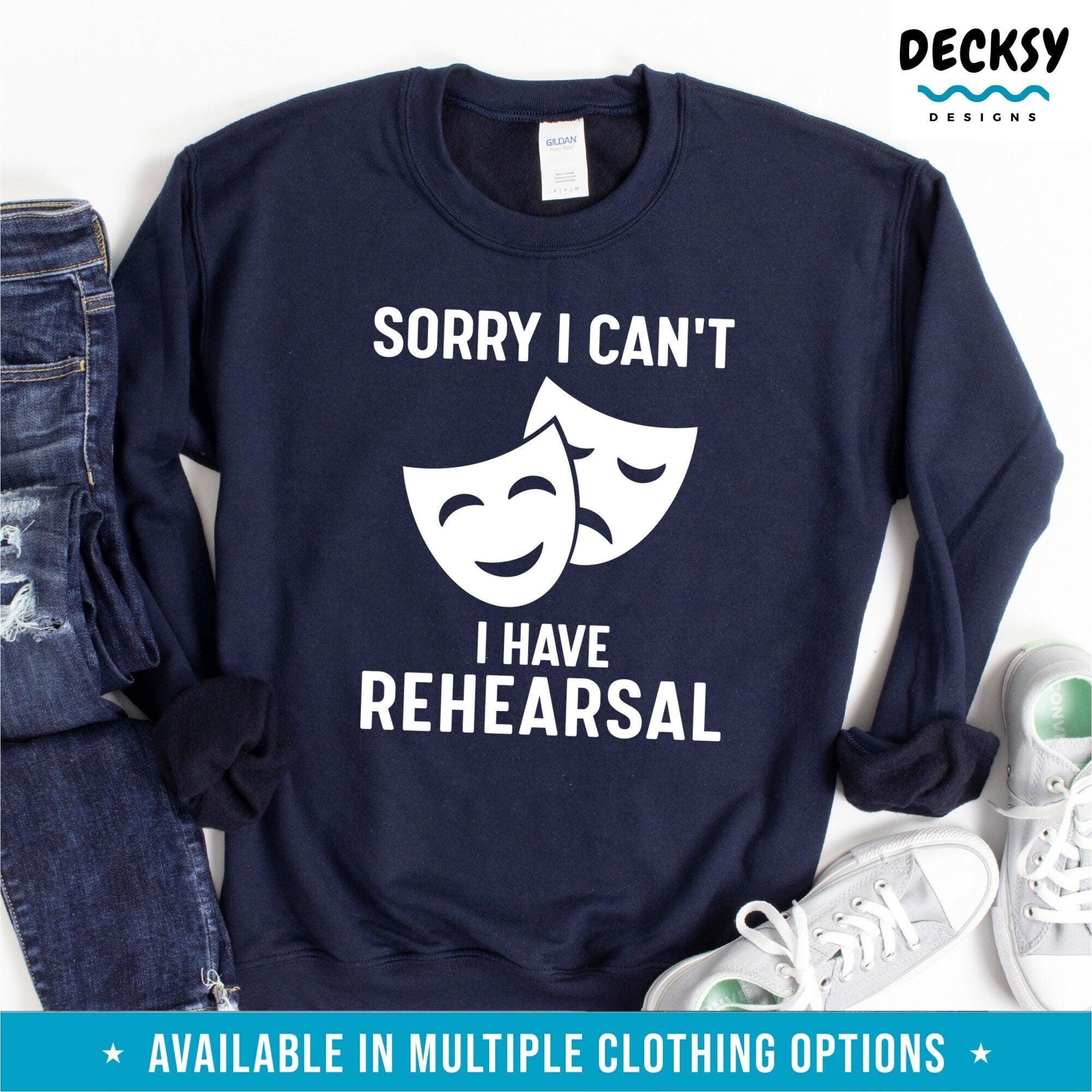 Theatre Shirt, Actor Gift-Clothing:Gender-Neutral Adult Clothing:Tops & Tees:T-shirts:Graphic Tees-DecksyDesigns