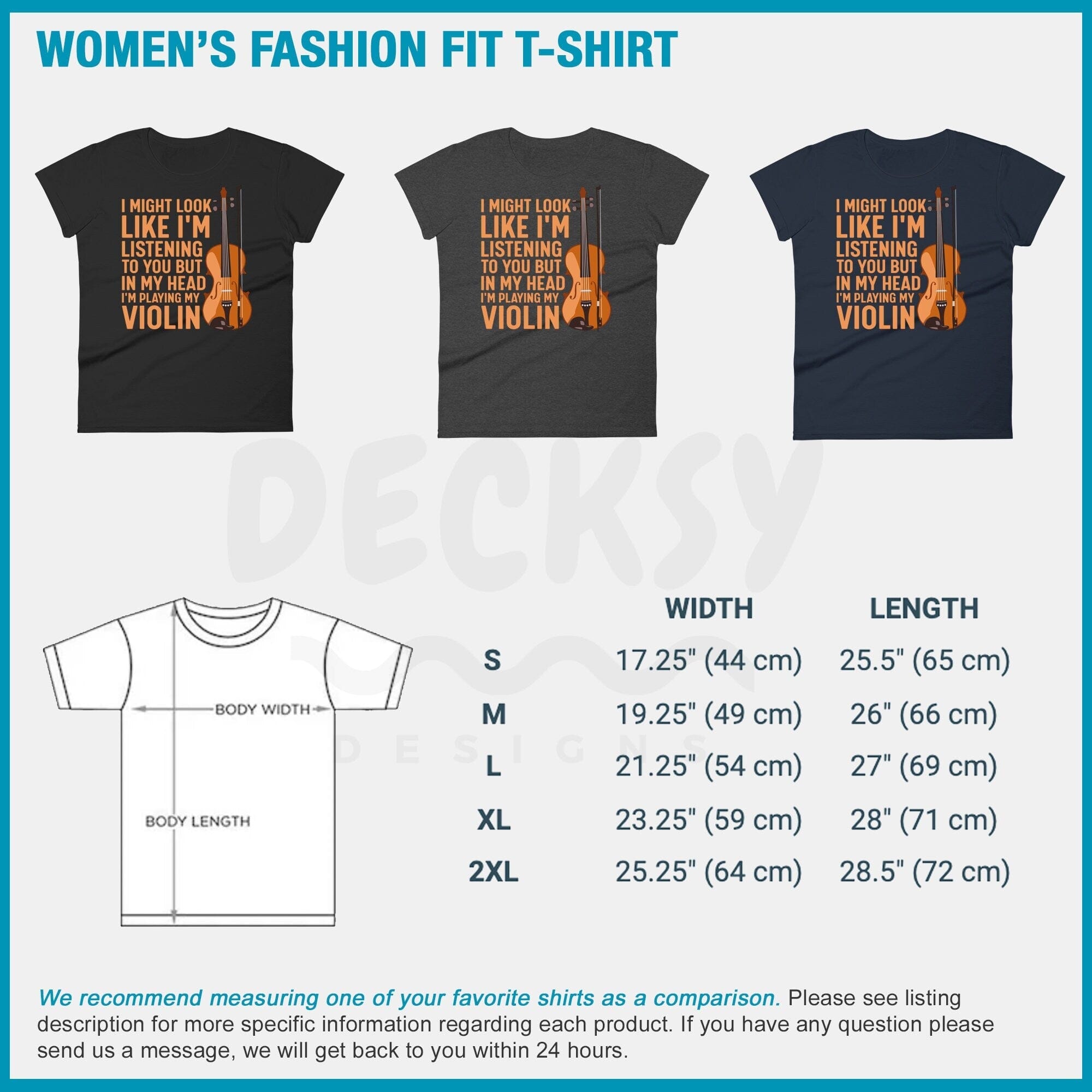 Violin Player Shirt, Violinist Gift-Clothing:Gender-Neutral Adult Clothing:Tops & Tees:T-shirts:Graphic Tees-DecksyDesigns