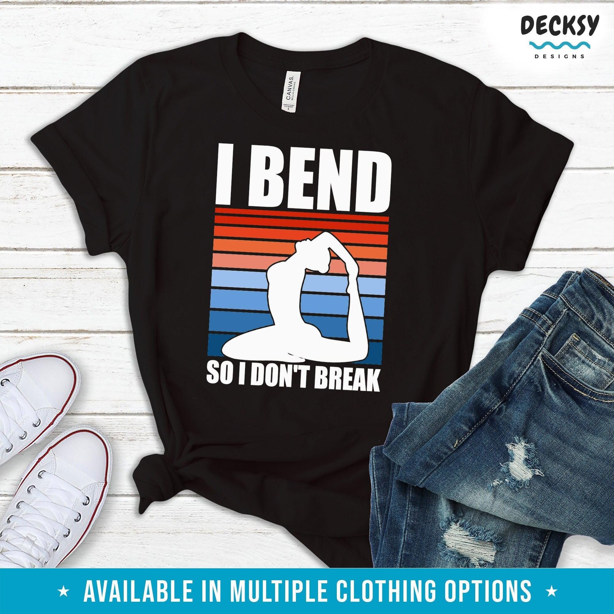 Workout Shirt, Gift For Yoga Lovers-Clothing:Gender-Neutral Adult Clothing:Tops & Tees:T-shirts:Graphic Tees-DecksyDesigns