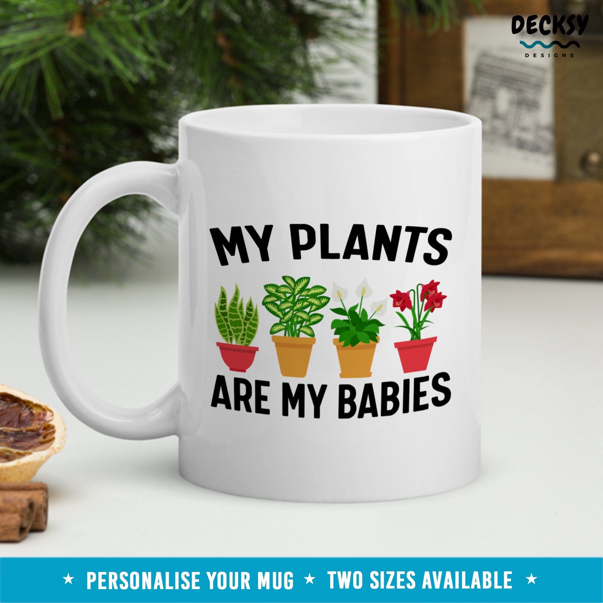 Plant Lover Gift, Gift for Gardener Home & Living:Kitchen & Dining:Drink & Barware:Drinkware:Mugs DecksyDesigns