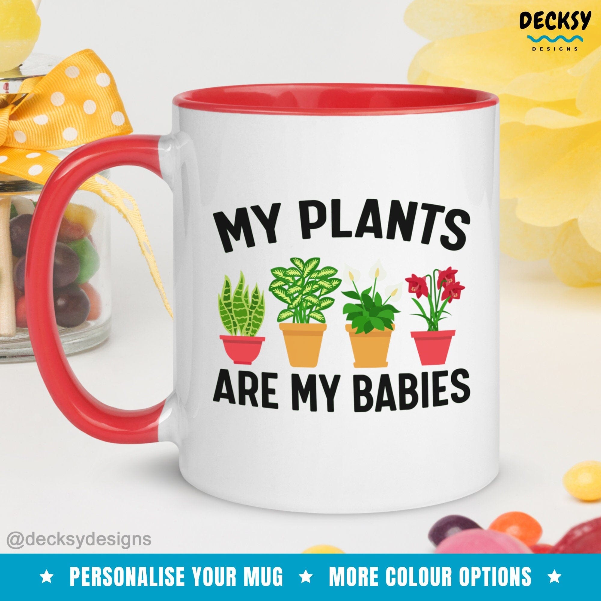 Plant Lover Gift, Gift for Gardener Home & Living:Kitchen & Dining:Drink & Barware:Drinkware:Mugs DecksyDesigns
