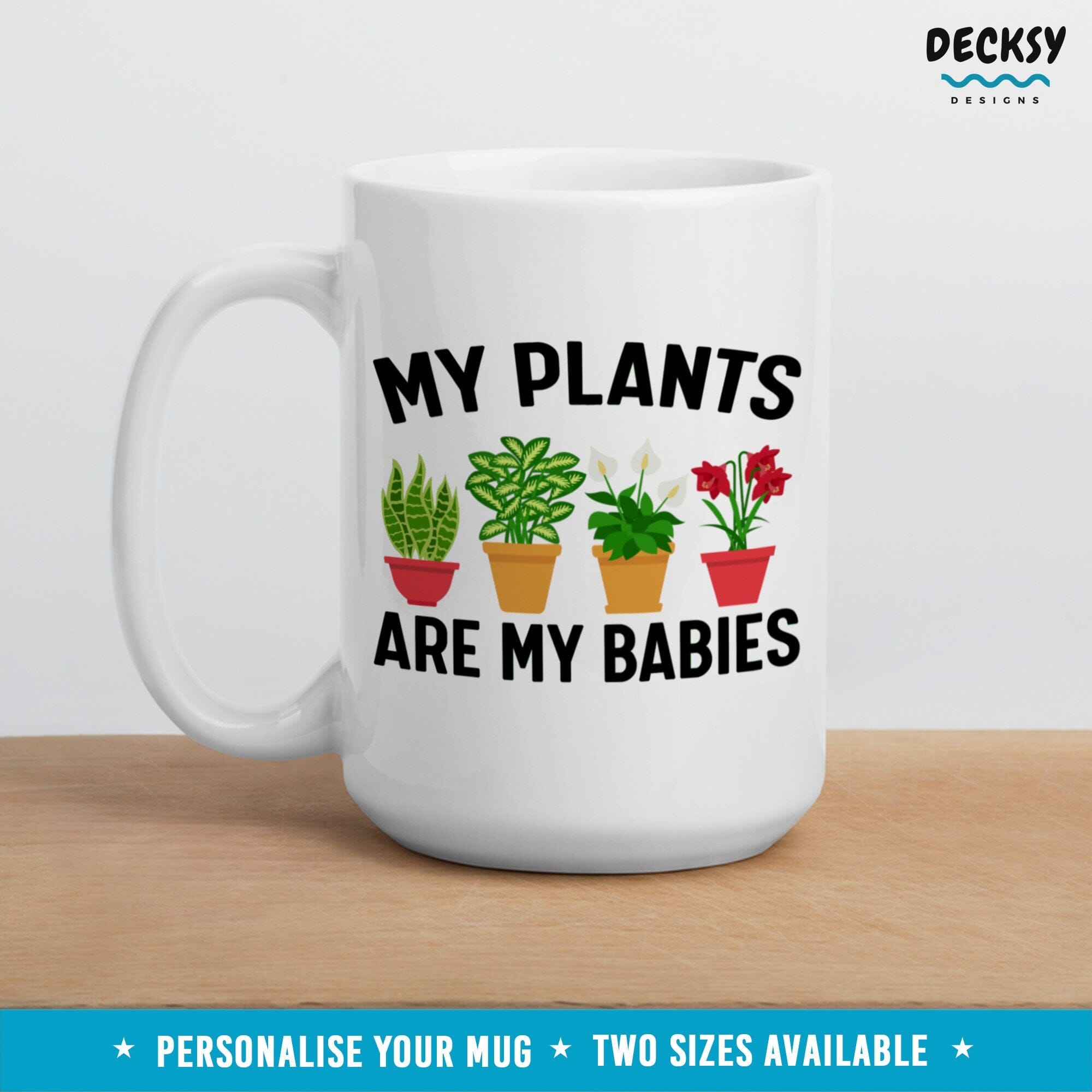 Plant Lover Gift, Gift for Gardener Home & Living:Kitchen & Dining:Drink & Barware:Drinkware:Mugs DecksyDesigns