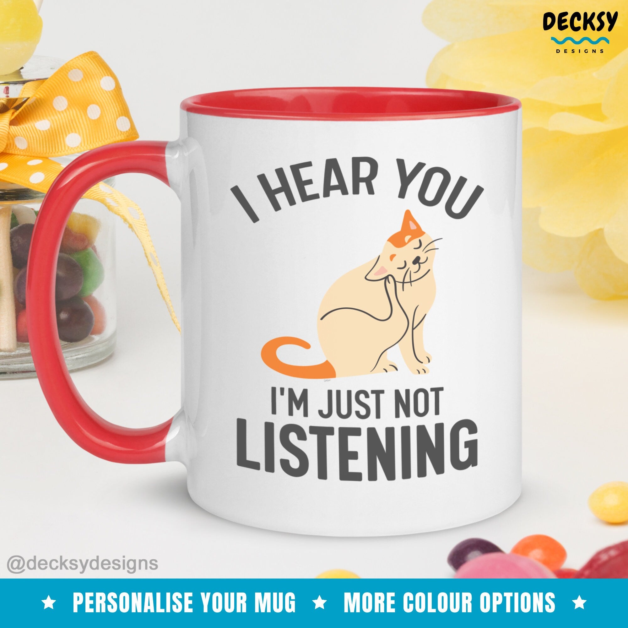 Funny Cat Mug, Custom Rude Office Mug Gift, Sarcastic Dramatic Mug, Coworker Coffee Cup, Cat Lover Gift, Bored Animal Mug, Crazy Cat Lady Mugs by DecksyDesigns