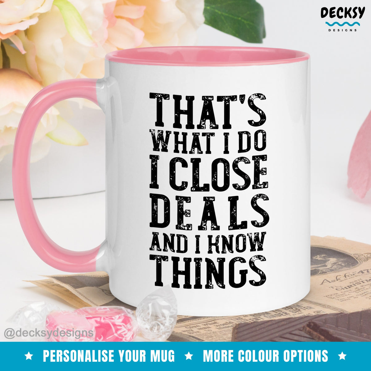 Property Manager Mug, Real Estate Agent Gift, Custom Estate Manager Gift