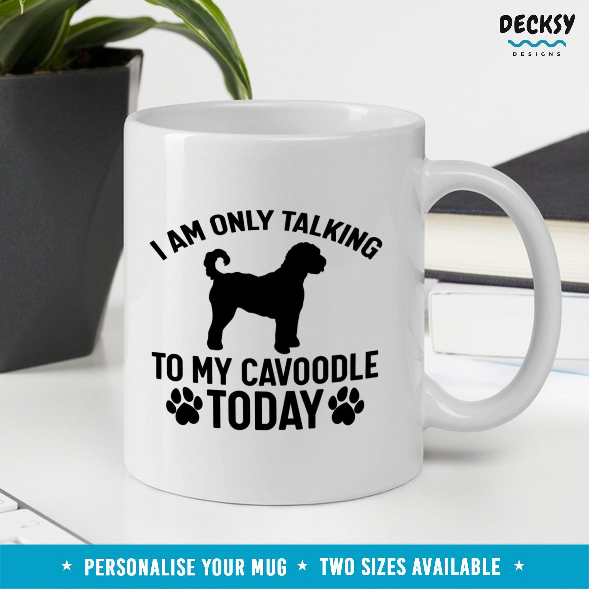 Cavoodle Mug, Personalised Gift for Dog Owner-Home & Living:Kitchen & Dining:Drink & Barware:Drinkware:Mugs-DecksyDesigns-11 Oz-NO PERSONALISATION-DecksyDesigns