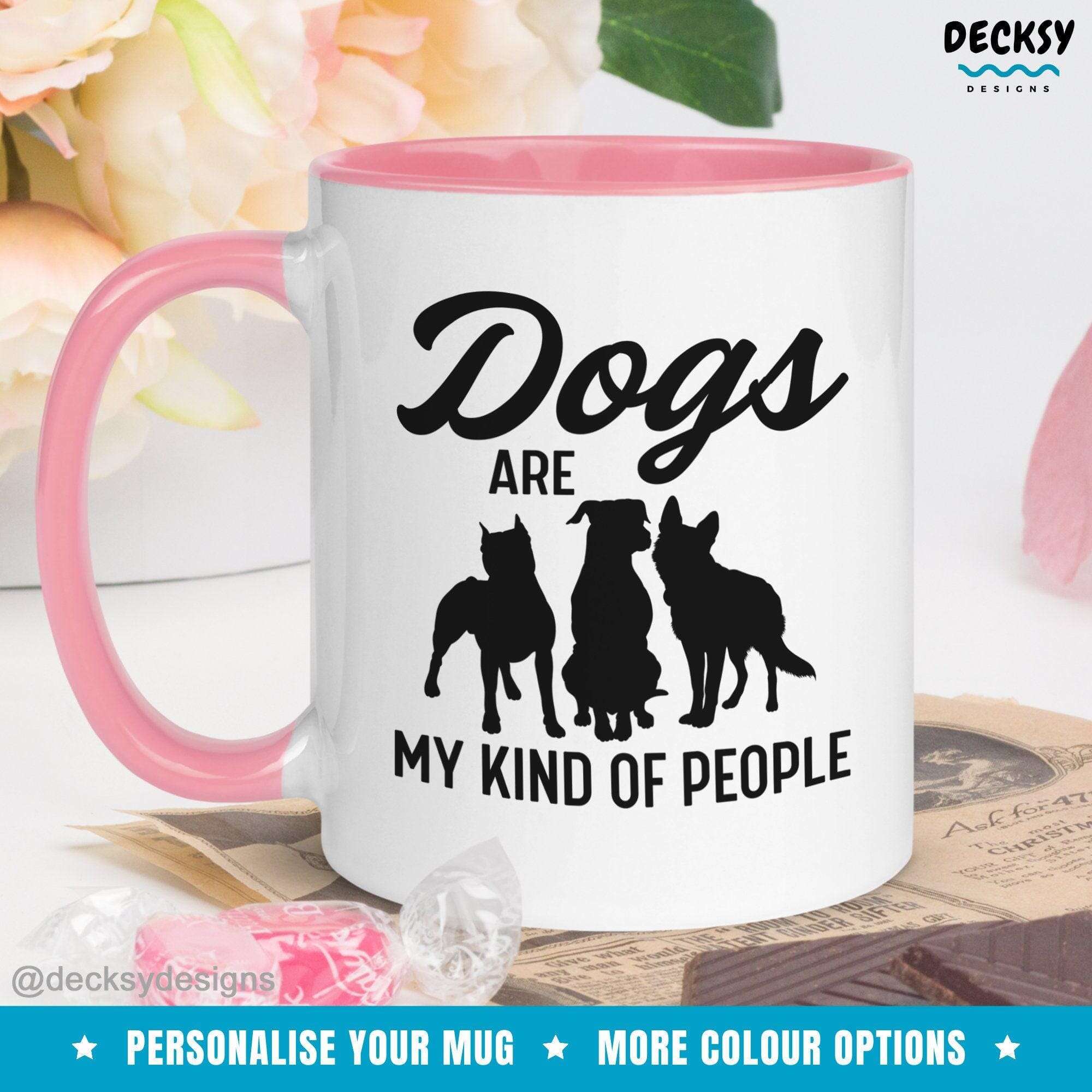 Dog Lover Coffee Mug, Dog Trainer Gifts-Home & Living:Kitchen & Dining:Drink & Barware:Drinkware:Mugs-DecksyDesigns-White Mug 11 oz-NO PERSONALISATION-DecksyDesigns