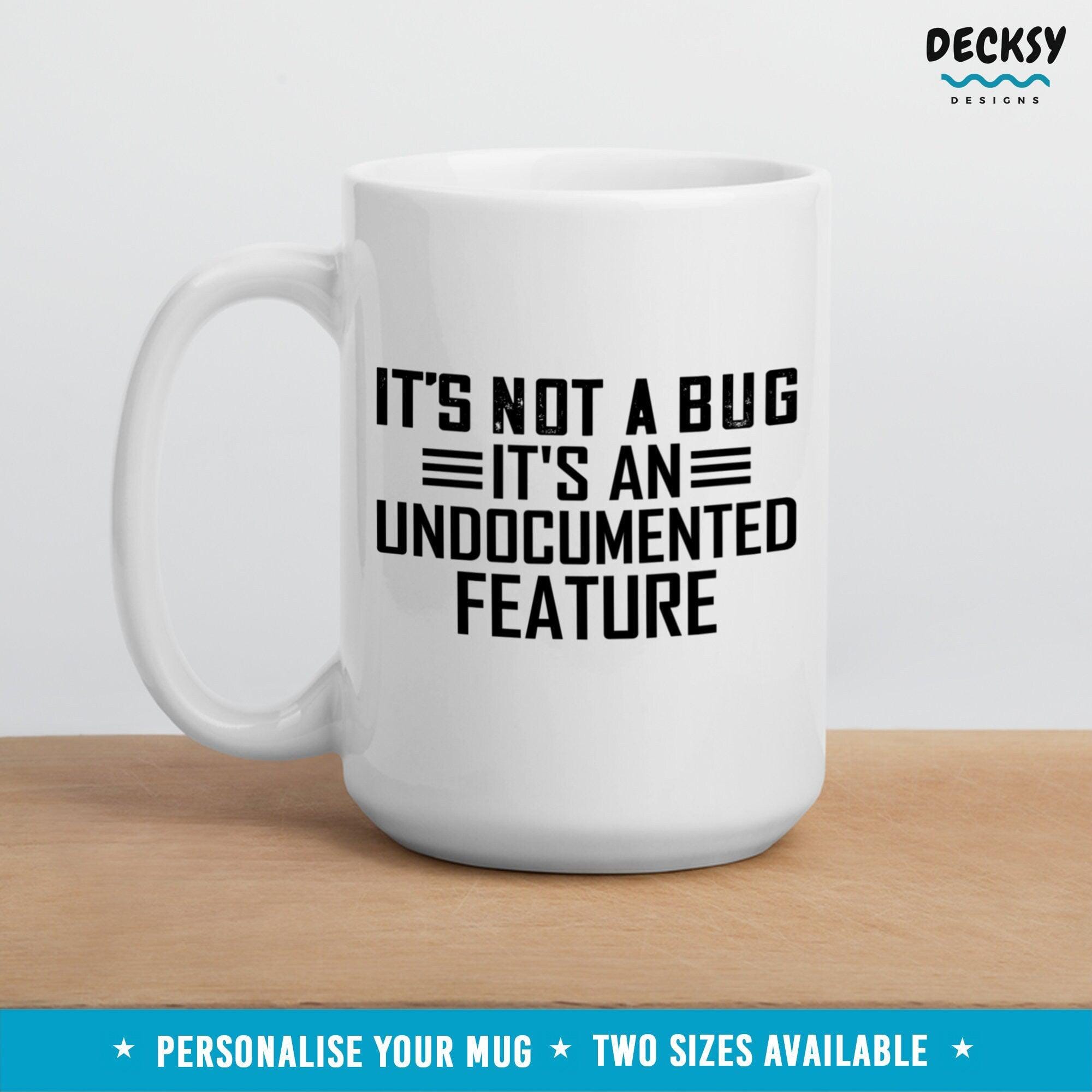 Funny Computer Mug, Coworker Gift-Home & Living:Kitchen & Dining:Drink & Barware:Drinkware:Mugs-DecksyDesigns-11 Oz-NO PERSONALISATION-DecksyDesigns