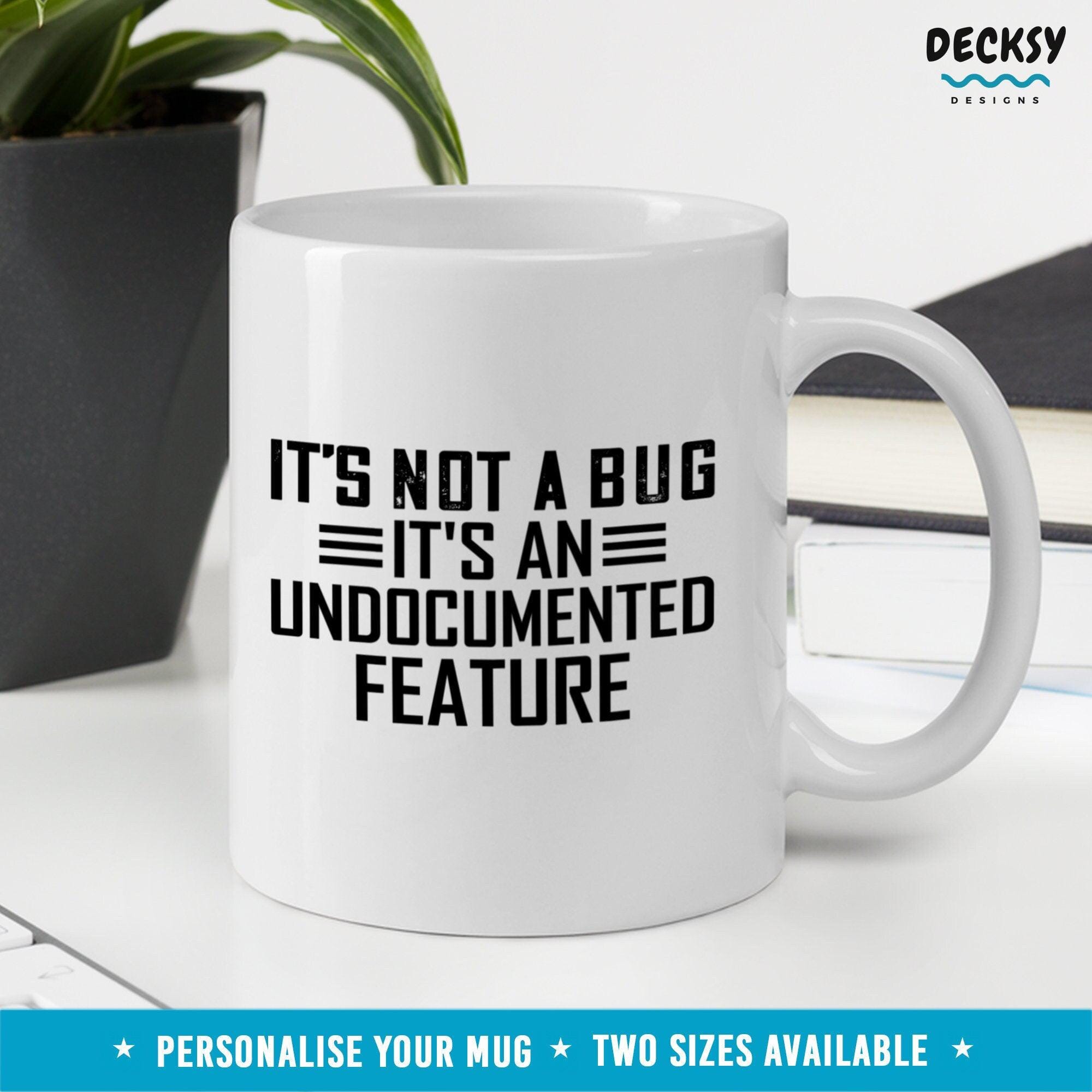 Funny Computer Mug, Coworker Gift-Home & Living:Kitchen & Dining:Drink & Barware:Drinkware:Mugs-DecksyDesigns-11 Oz-NO PERSONALISATION-DecksyDesigns