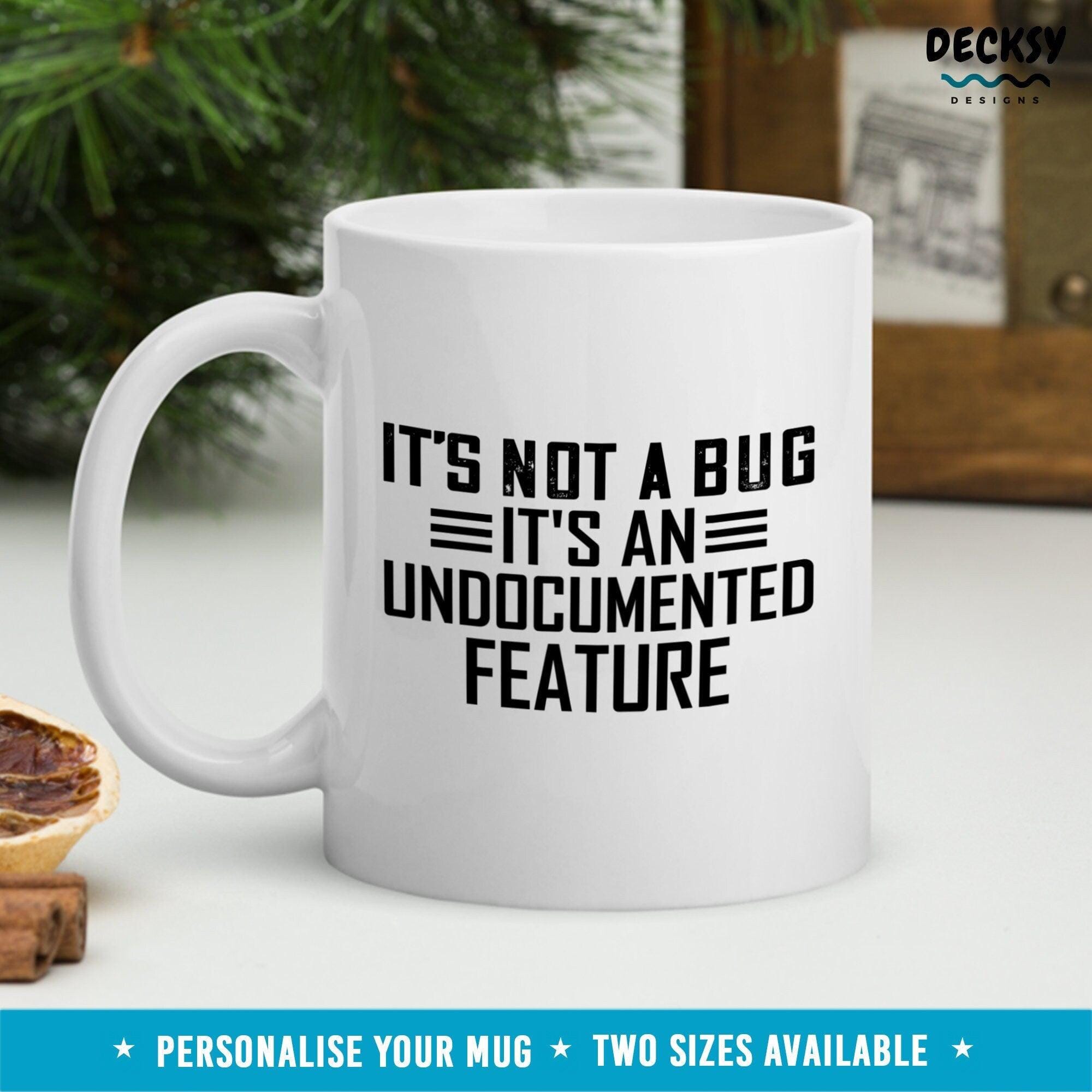 Funny Computer Mug, Coworker Gift-Home & Living:Kitchen & Dining:Drink & Barware:Drinkware:Mugs-DecksyDesigns-11 Oz-NO PERSONALISATION-DecksyDesigns