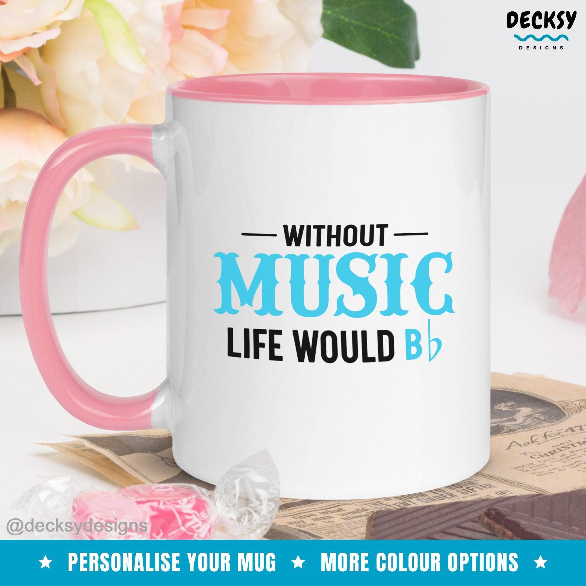 Funny Musician Mug, Gift For Music Lover-Home & Living:Kitchen & Dining:Drink & Barware:Drinkware:Mugs-DecksyDesigns-White Mug 11 oz-NO PERSONALISATION-DecksyDesigns