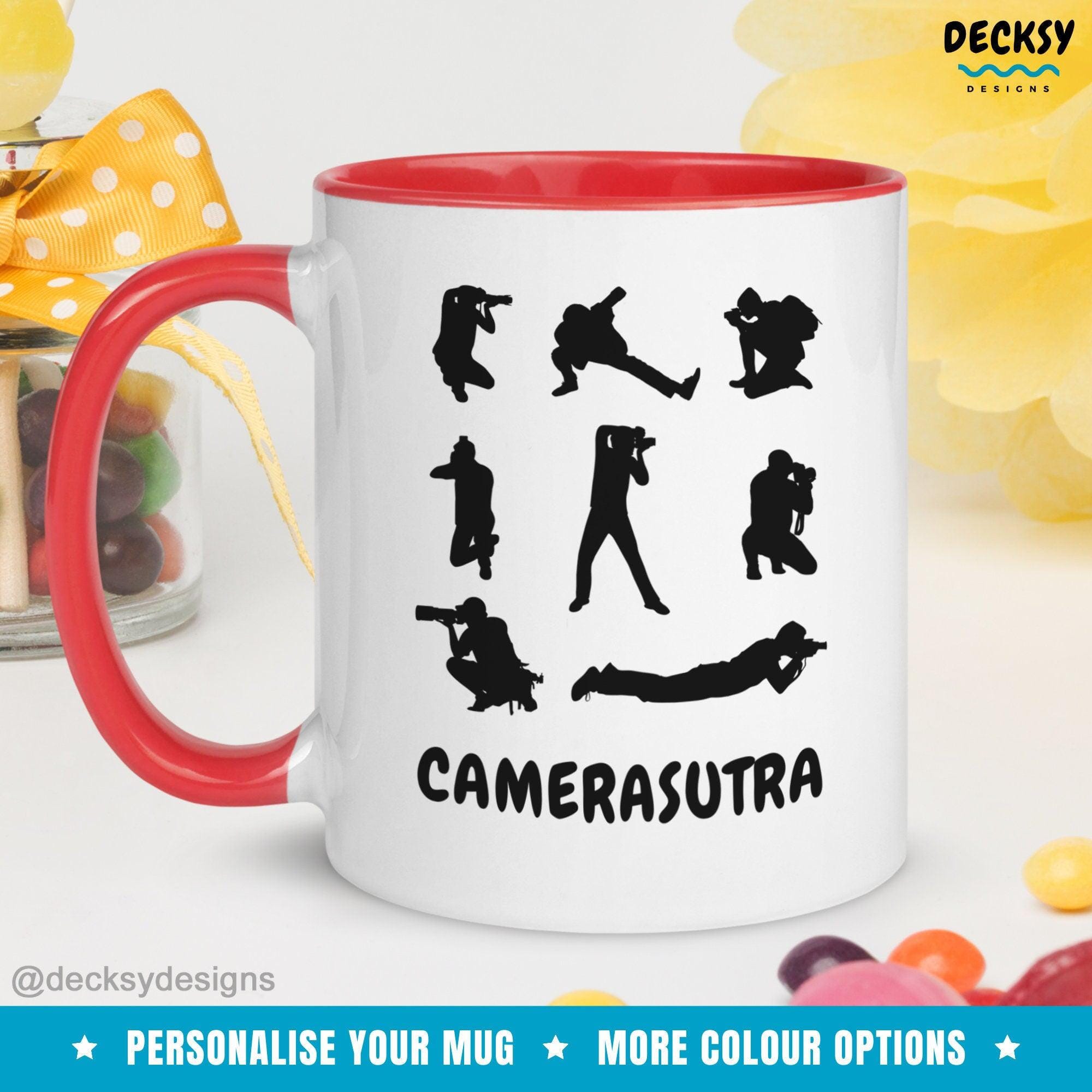 Funny Photography Mug, Gift for Photographer-Home & Living:Kitchen & Dining:Drink & Barware:Drinkware:Mugs-DecksyDesigns-White Mug 11 oz-NO PERSONALISATION-DecksyDesigns