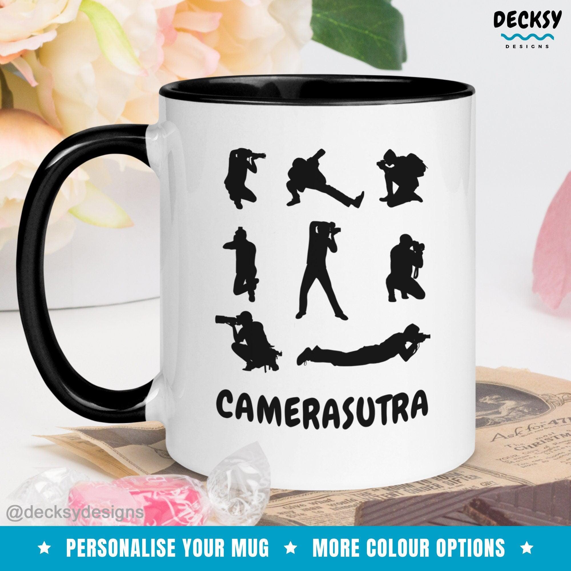 Funny Photography Mug, Gift for Photographer-Home & Living:Kitchen & Dining:Drink & Barware:Drinkware:Mugs-DecksyDesigns-White Mug 11 oz-NO PERSONALISATION-DecksyDesigns