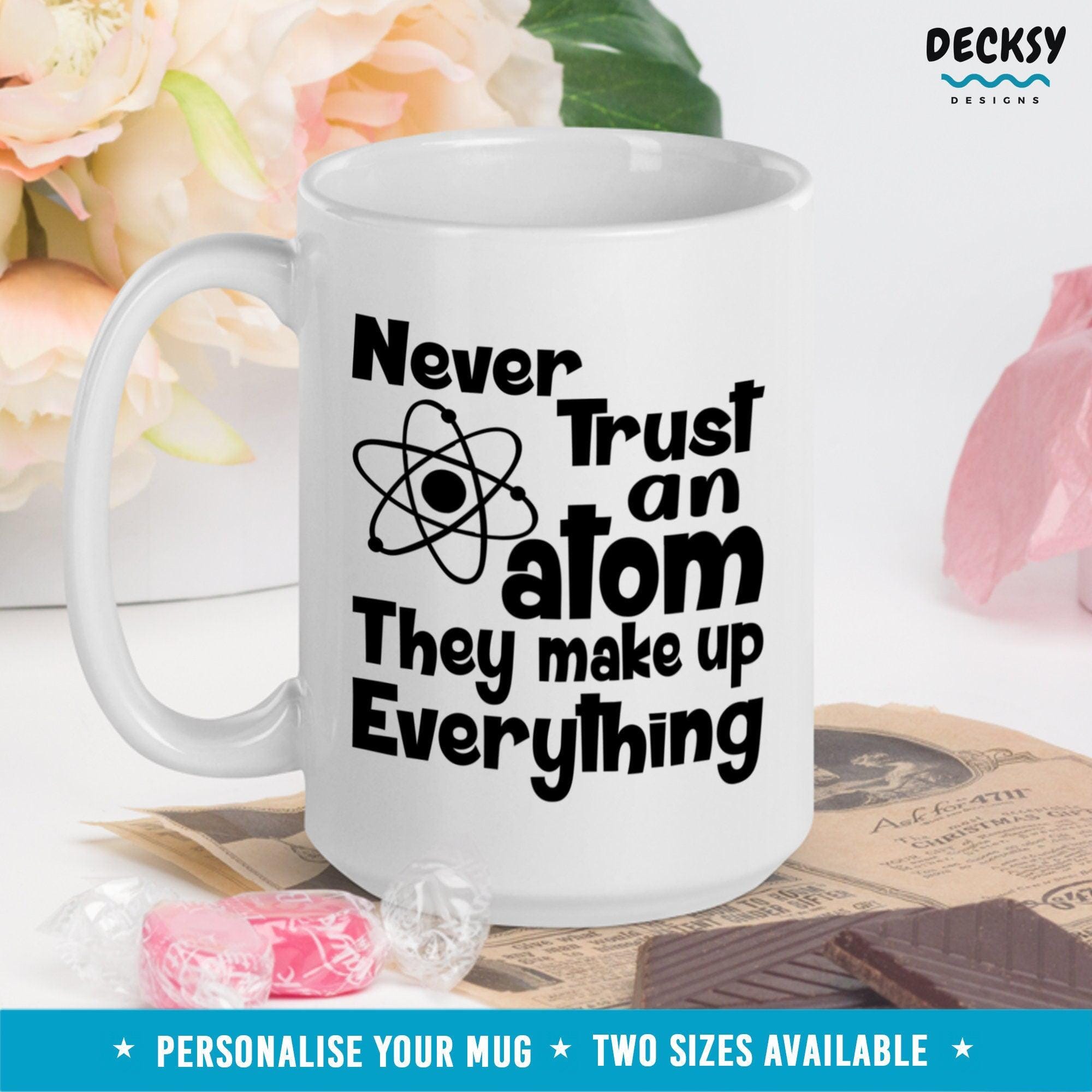 Funny Science Mug, Chemistry Gift-Home & Living:Kitchen & Dining:Drink & Barware:Drinkware:Mugs-DecksyDesigns-11 Oz-NO PERSONALISATION-DecksyDesigns