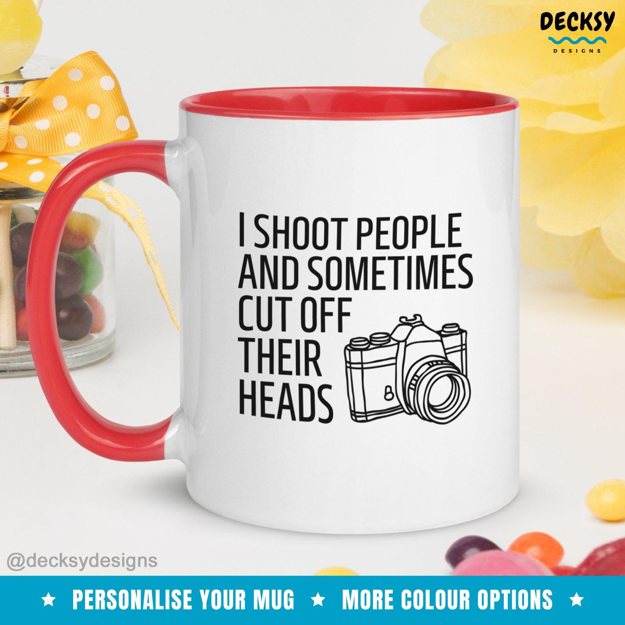 Photographer Mug, Funny Photography Gift-Home & Living:Kitchen & Dining:Drink & Barware:Drinkware:Mugs-DecksyDesigns-White Mug 11 oz-NO PERSONALISATION-DecksyDesigns