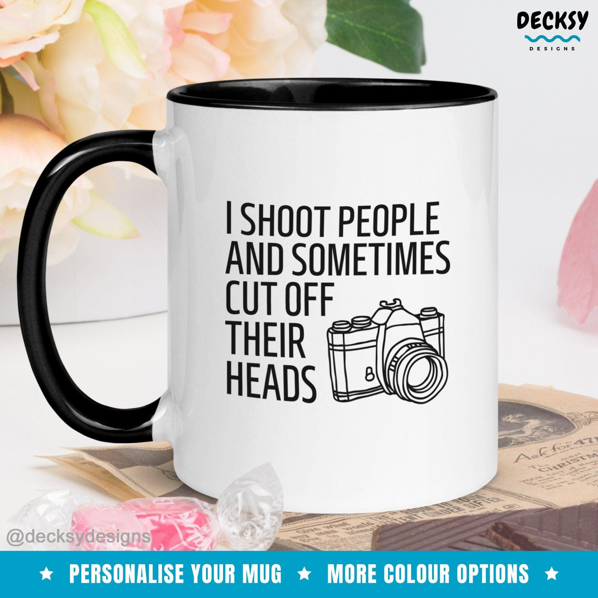 Photographer Mug, Funny Photography Gift-Home & Living:Kitchen & Dining:Drink & Barware:Drinkware:Mugs-DecksyDesigns-White Mug 11 oz-NO PERSONALISATION-DecksyDesigns