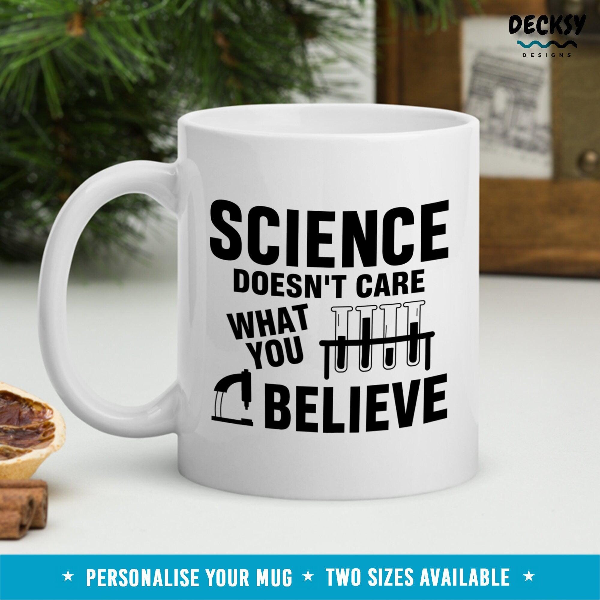 Science Mug, Gift For Scientist-Home & Living:Kitchen & Dining:Drink & Barware:Drinkware:Mugs-DecksyDesigns-11 Oz-NO PERSONALISATION-DecksyDesigns