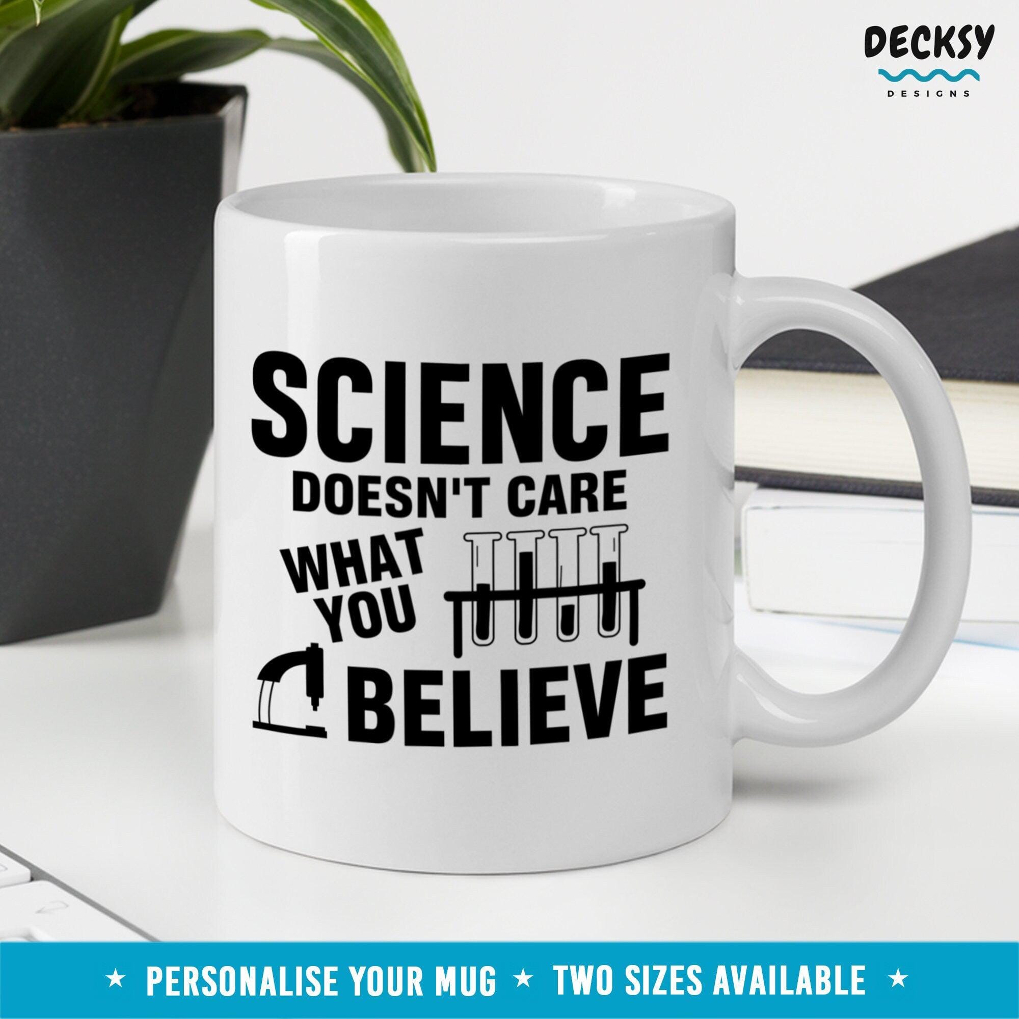 Science Mug, Gift For Scientist-Home & Living:Kitchen & Dining:Drink & Barware:Drinkware:Mugs-DecksyDesigns-11 Oz-NO PERSONALISATION-DecksyDesigns