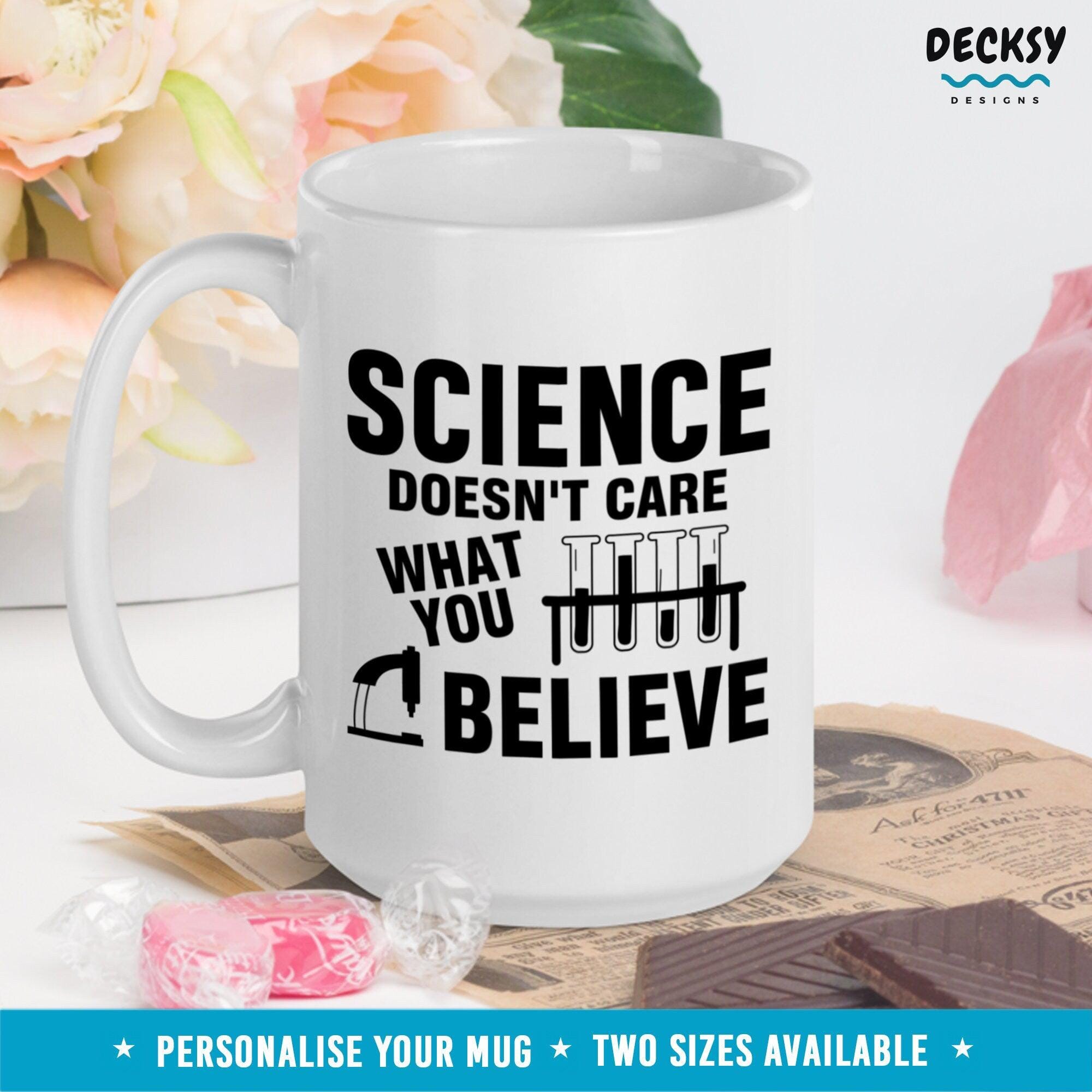 Science Mug, Gift For Scientist-Home & Living:Kitchen & Dining:Drink & Barware:Drinkware:Mugs-DecksyDesigns-11 Oz-NO PERSONALISATION-DecksyDesigns