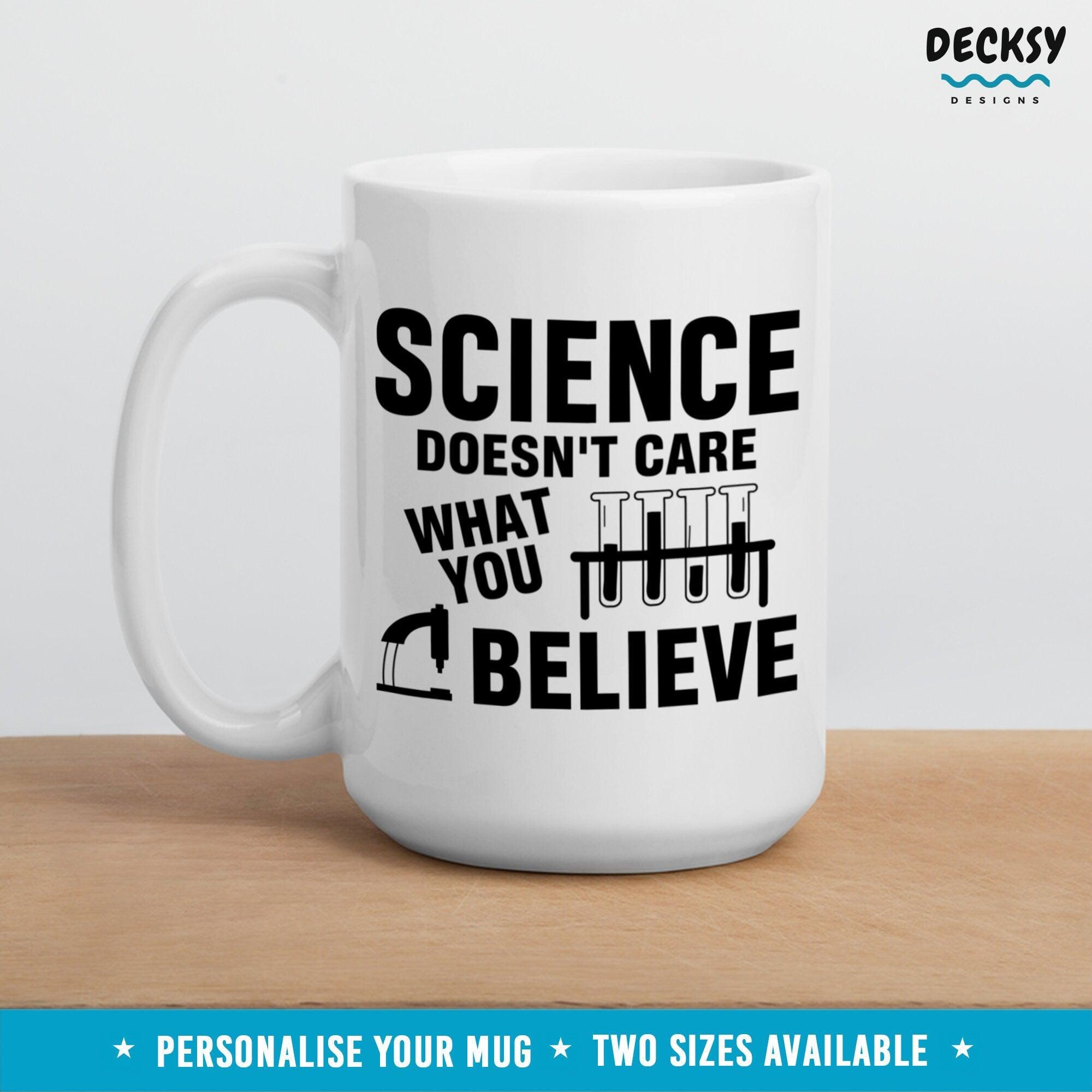 Science Mug, Gift For Scientist-Home & Living:Kitchen & Dining:Drink & Barware:Drinkware:Mugs-DecksyDesigns-11 Oz-NO PERSONALISATION-DecksyDesigns