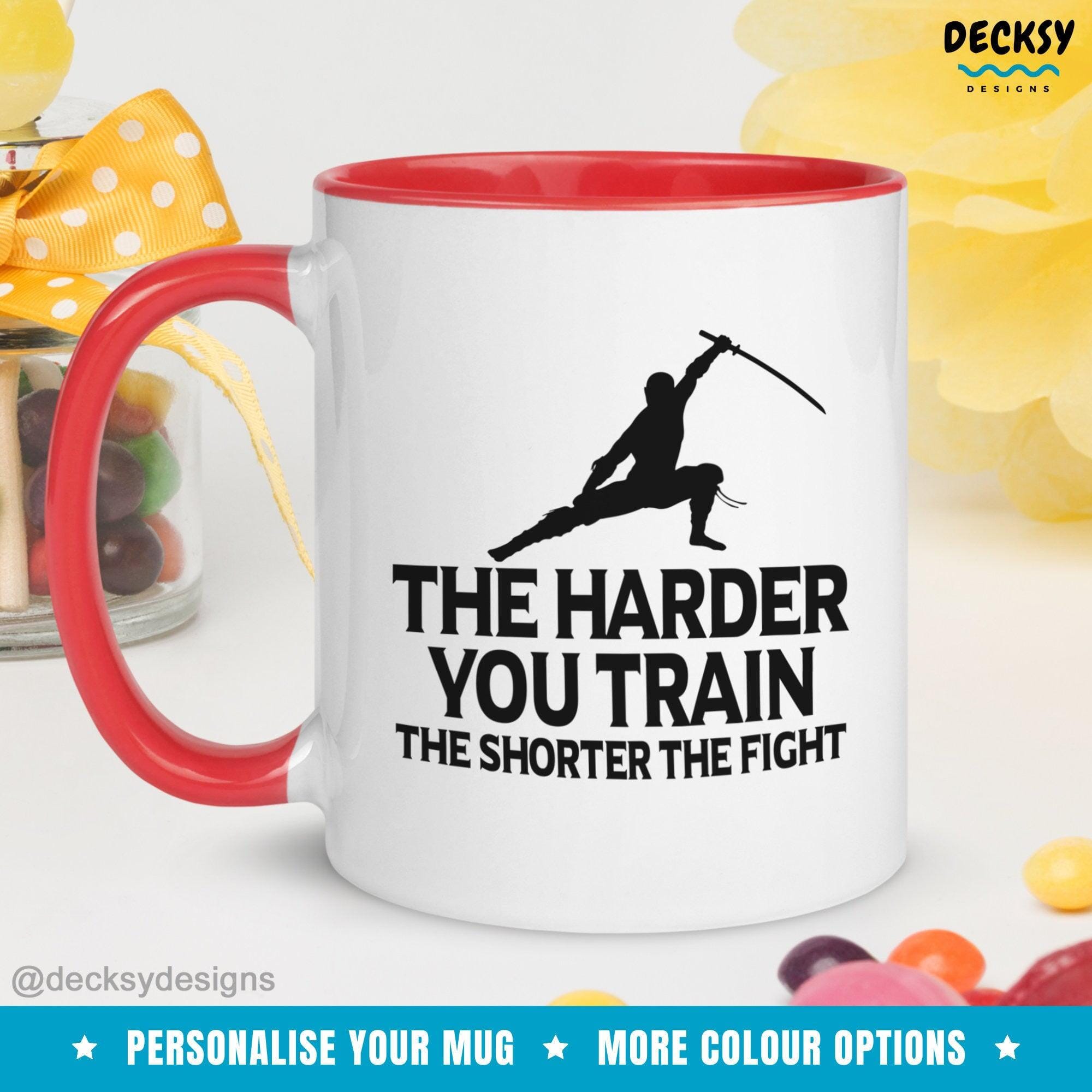 Training Coffee Mug, Fitness Coach Gift-Home & Living:Kitchen & Dining:Drink & Barware:Drinkware:Mugs-DecksyDesigns-White Mug 11 oz-NO PERSONALISATION-DecksyDesigns