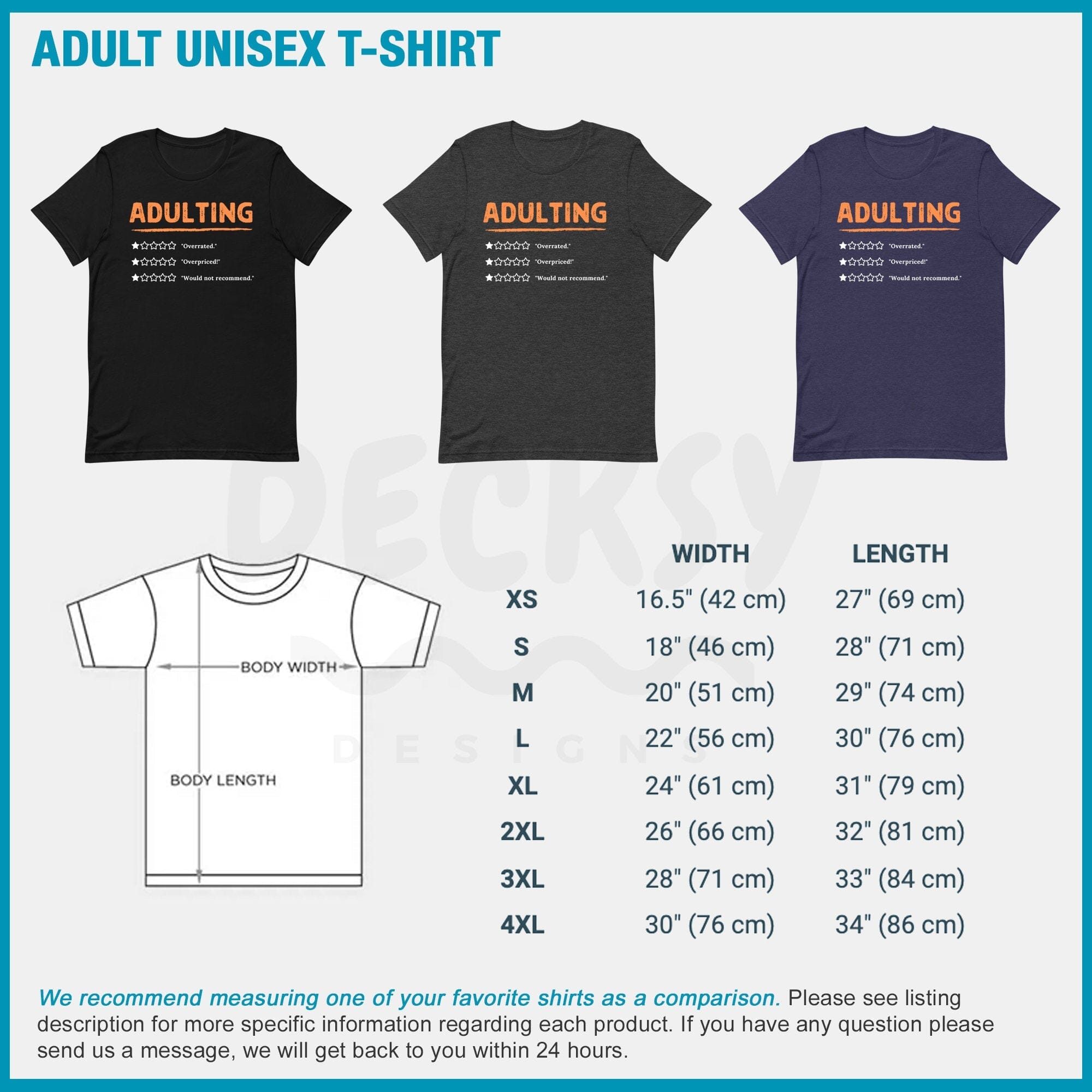 Adulting Shirt, 18th Birthday Gift, Graduation Crewneck Sweater-Clothing:Gender-Neutral Adult Clothing:Tops & Tees:T-shirts:Graphic Tees-DecksyDesigns