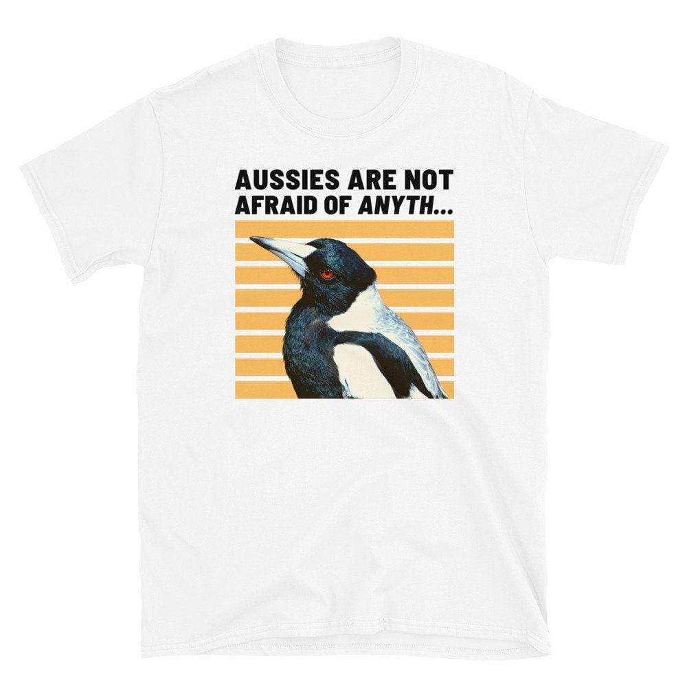 Angry Magpie Shirt, Funny Australia Outdoor Gift-Clothing:Gender-Neutral Adult Clothing:Tops & Tees:T-shirts-DecksyDesigns