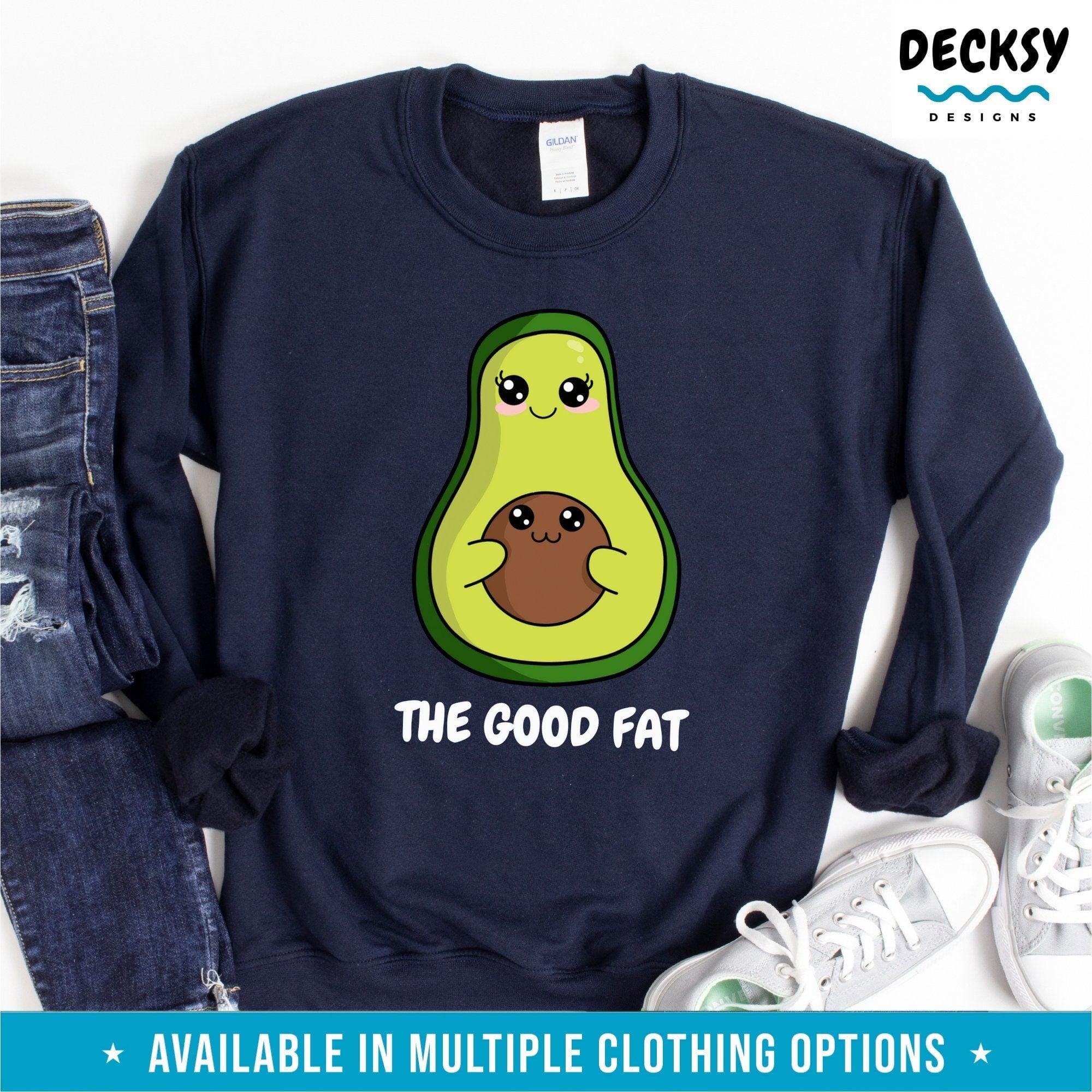 Avocado Pregnancy Reveal Shirt, Gift For Mom To Be-Clothing:Gender-Neutral Adult Clothing:Tops & Tees:T-shirts:Graphic Tees-DecksyDesigns