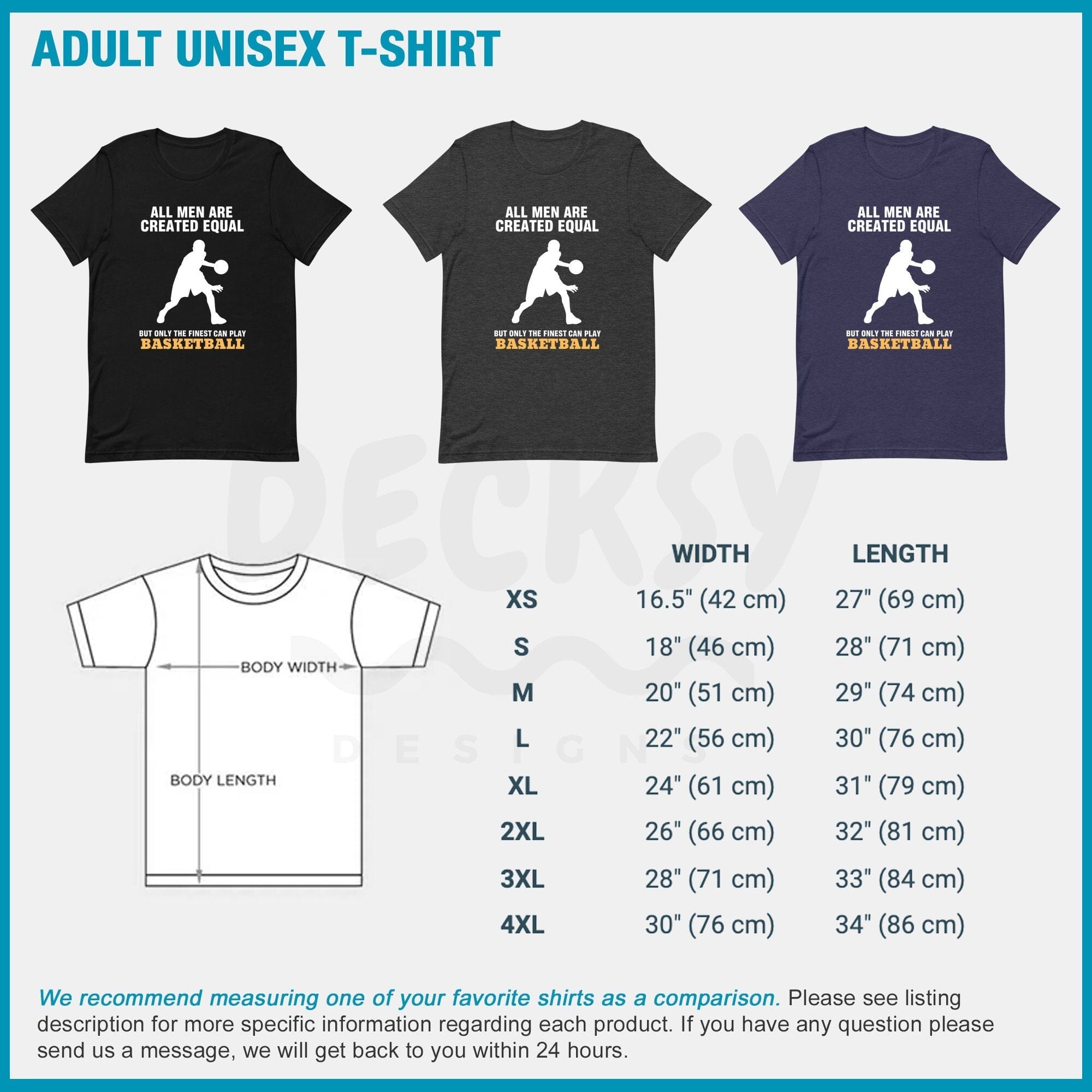 Basketball Shirt Men, Basketball Player Gift-Clothing:Gender-Neutral Adult Clothing:Tops & Tees:T-shirts:Graphic Tees-DecksyDesigns