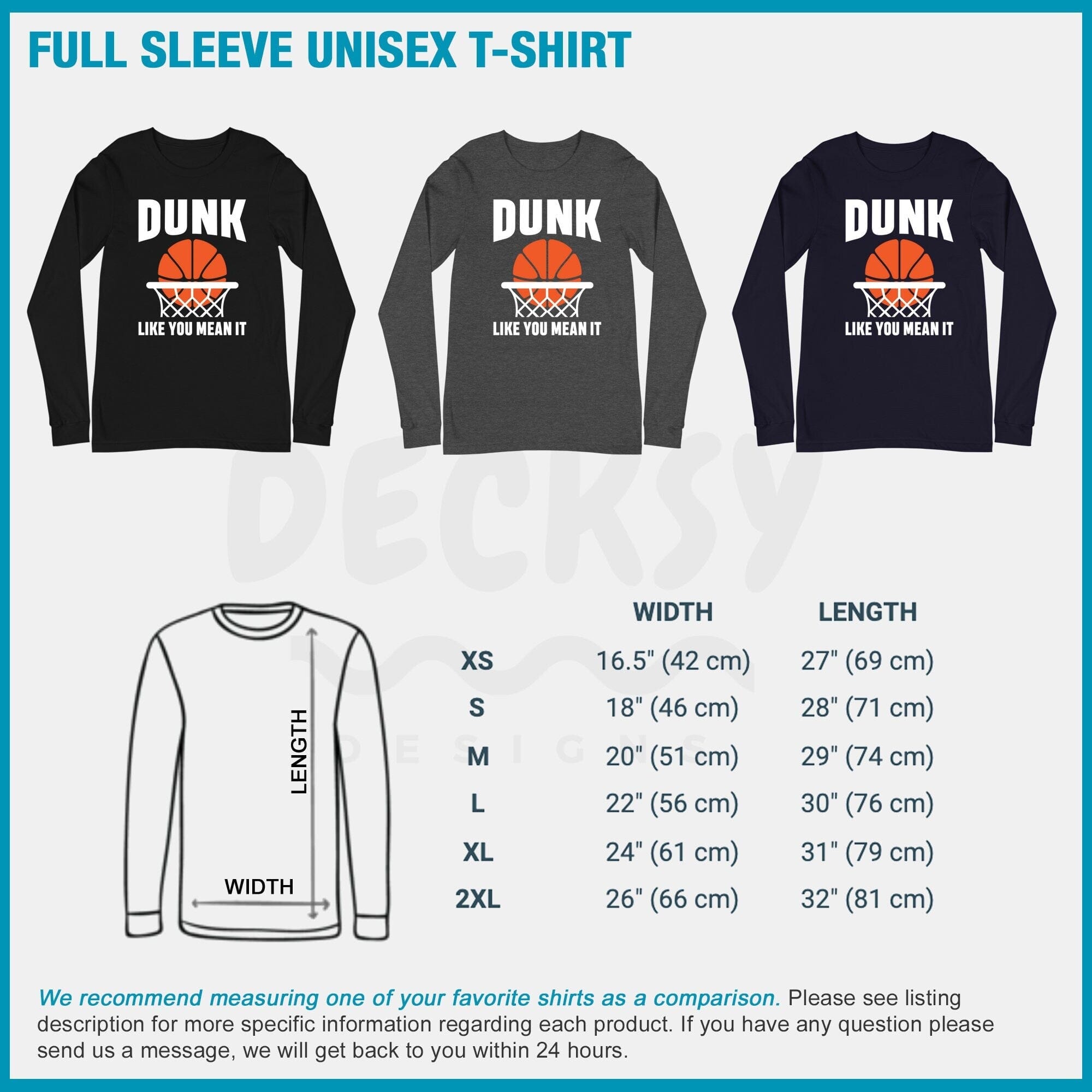 Basketball T Shirt, Basketball Player Gift-Clothing:Gender-Neutral Adult Clothing:Tops & Tees:T-shirts:Graphic Tees-DecksyDesigns