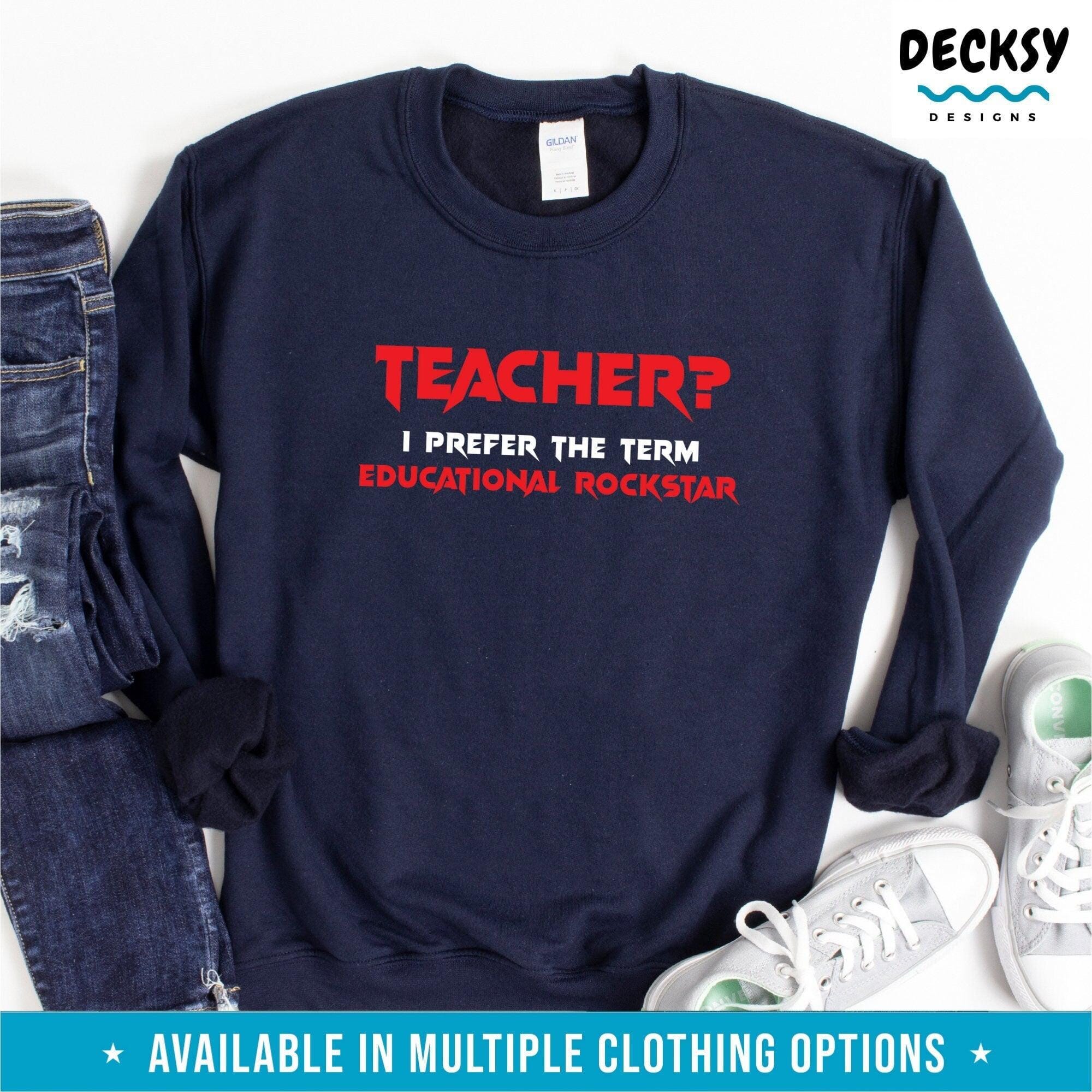 Best Teacher T-Shirt, Teaching Life Gift-Clothing:Gender-Neutral Adult Clothing:Tops & Tees:T-shirts:Graphic Tees-DecksyDesigns