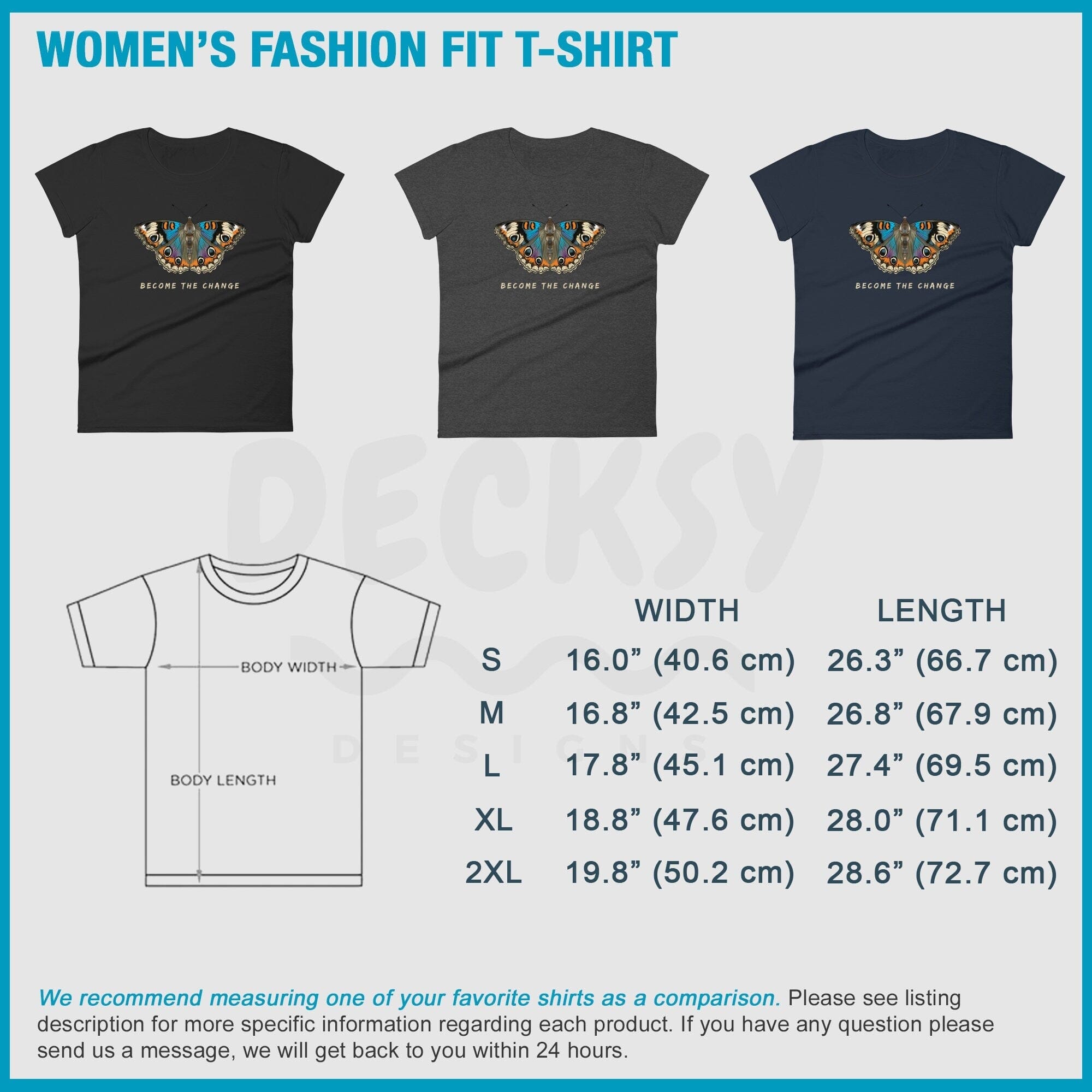 Butterfly Shirt, Positivity Gift Tee-Clothing:Gender-Neutral Adult Clothing:Tops & Tees:T-shirts:Graphic Tees-DecksyDesigns