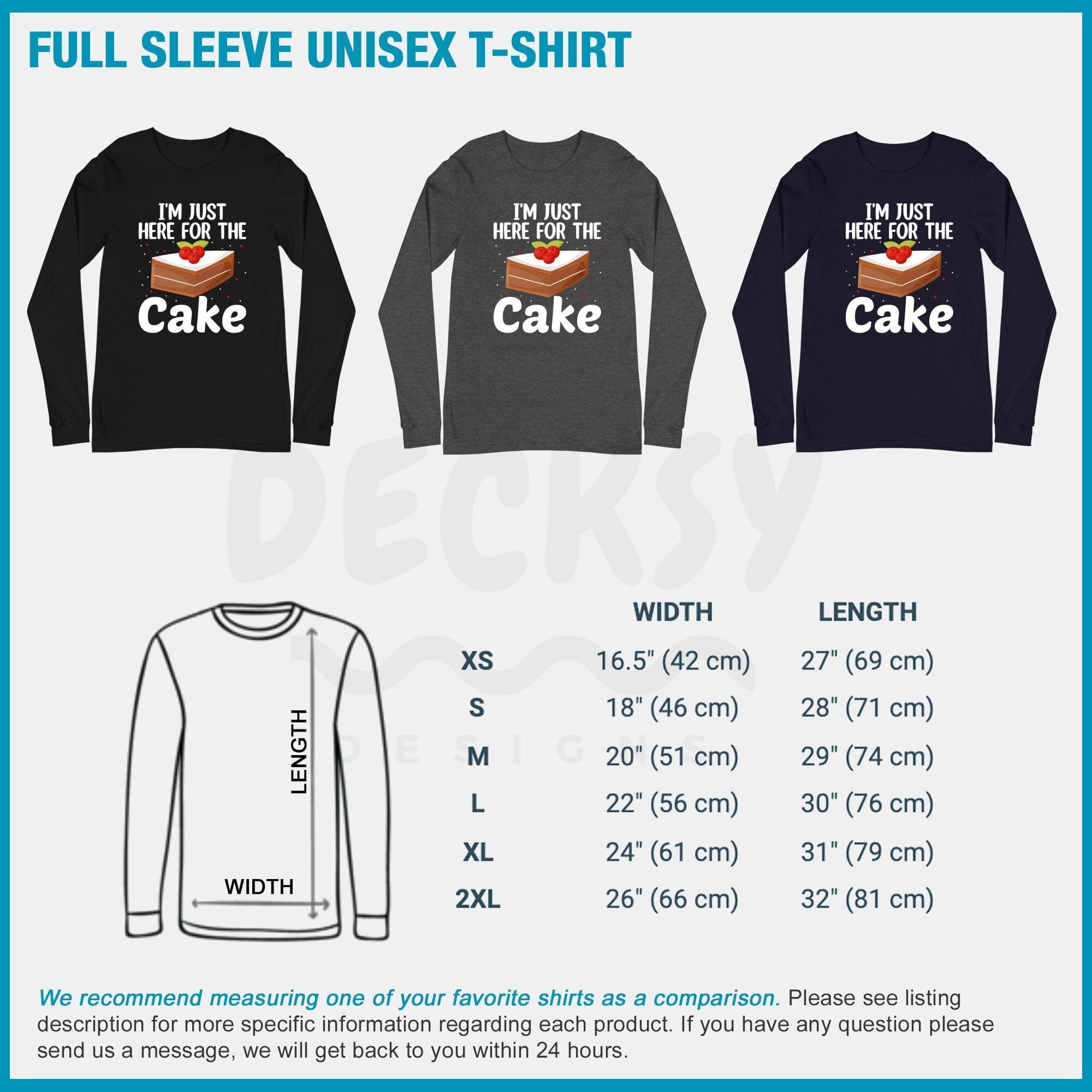 Cake Lover T-shirt, Christmas Gift-Clothing:Gender-Neutral Adult Clothing:Tops & Tees:T-shirts:Graphic Tees-DecksyDesigns