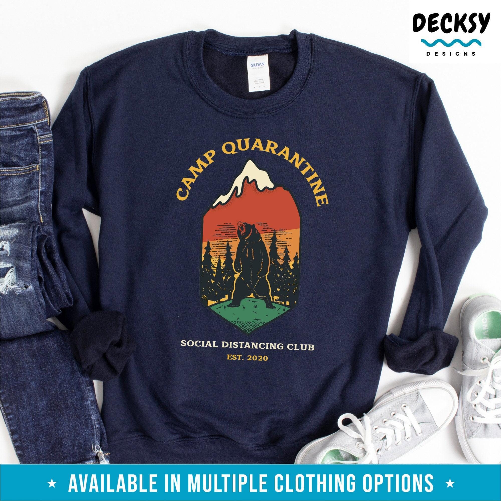 Camp Life Shirt, Happy Camper Gift-Clothing:Gender-Neutral Adult Clothing:Tops & Tees:T-shirts:Graphic Tees-DecksyDesigns