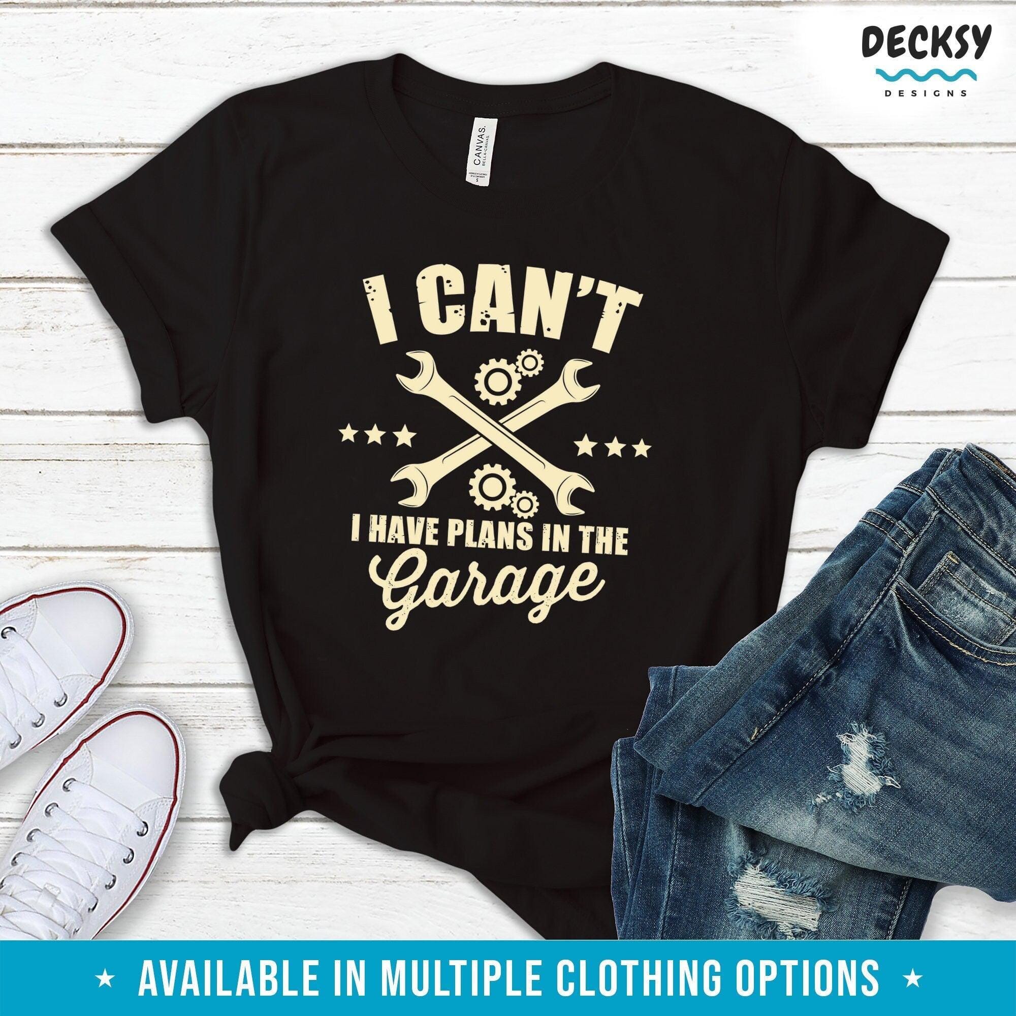 Car Enthusiast Shirt, Auto Mechanic Gift-Clothing:Gender-Neutral Adult Clothing:Tops & Tees:T-shirts:Graphic Tees-DecksyDesigns