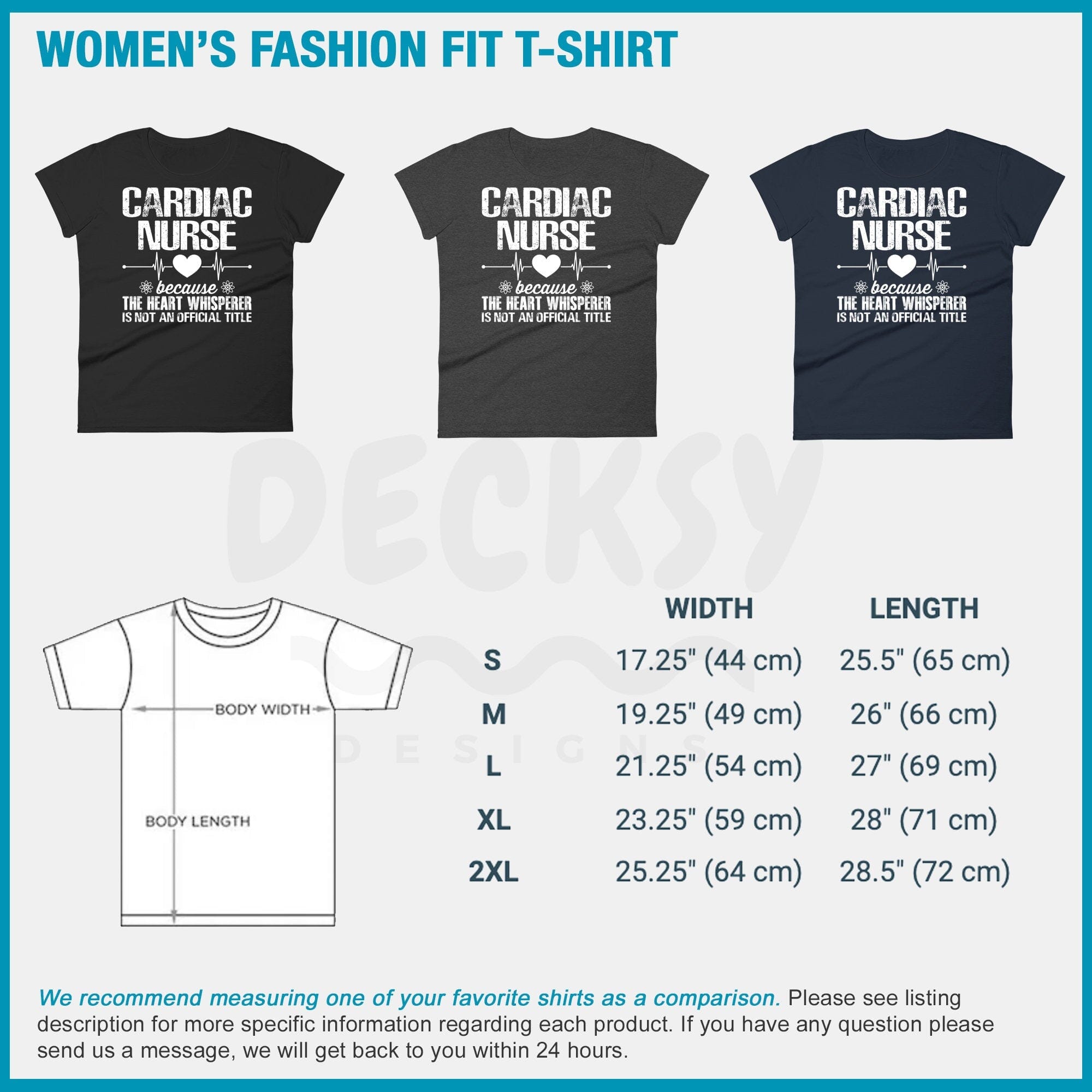 Cardiac Nurse Shirt, Nurse Gift-Clothing:Gender-Neutral Adult Clothing:Tops & Tees:T-shirts:Graphic Tees-DecksyDesigns