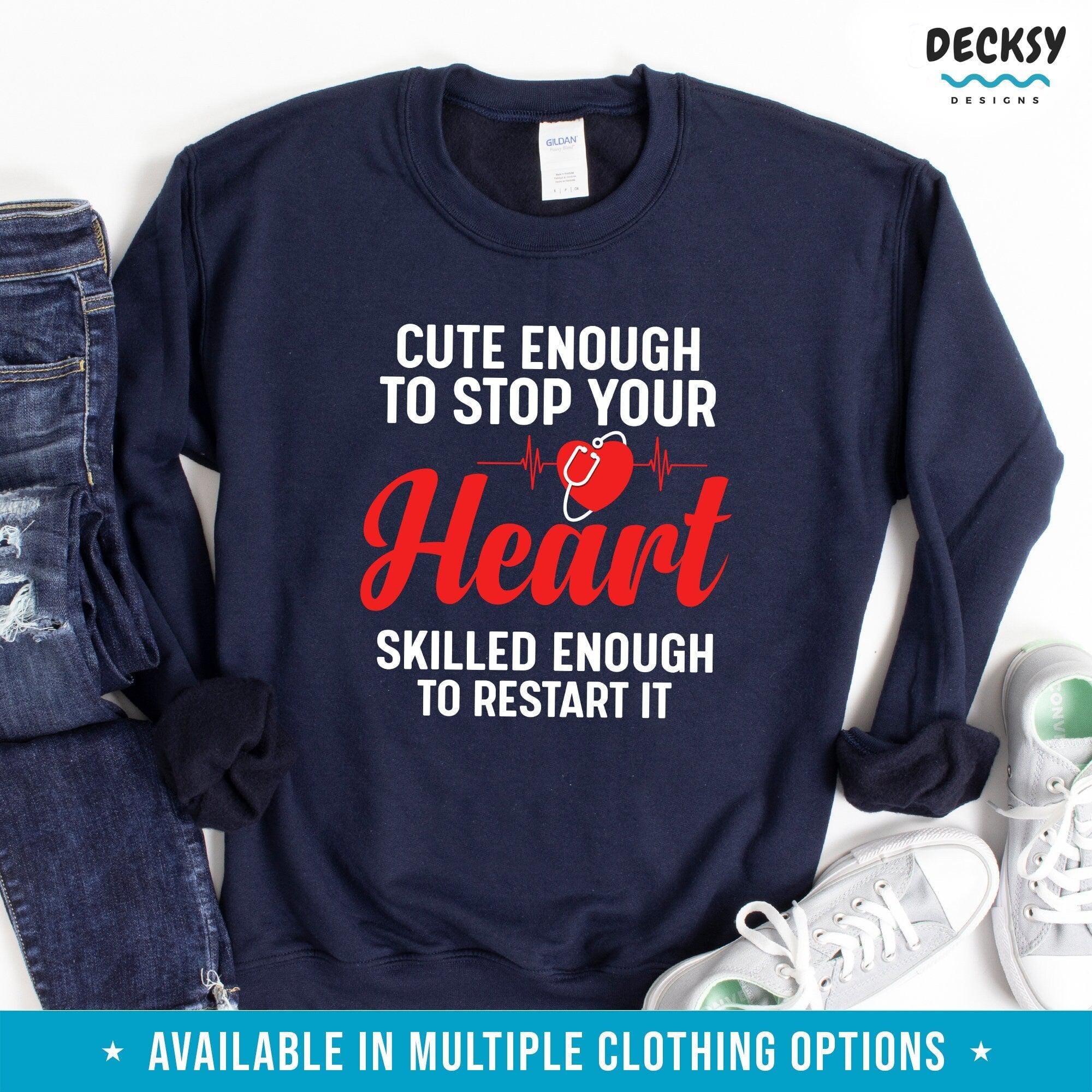 Cardiologist Shirt, Cardiology Graduate Gift-Clothing:Gender-Neutral Adult Clothing:Tops & Tees:T-shirts:Graphic Tees-DecksyDesigns