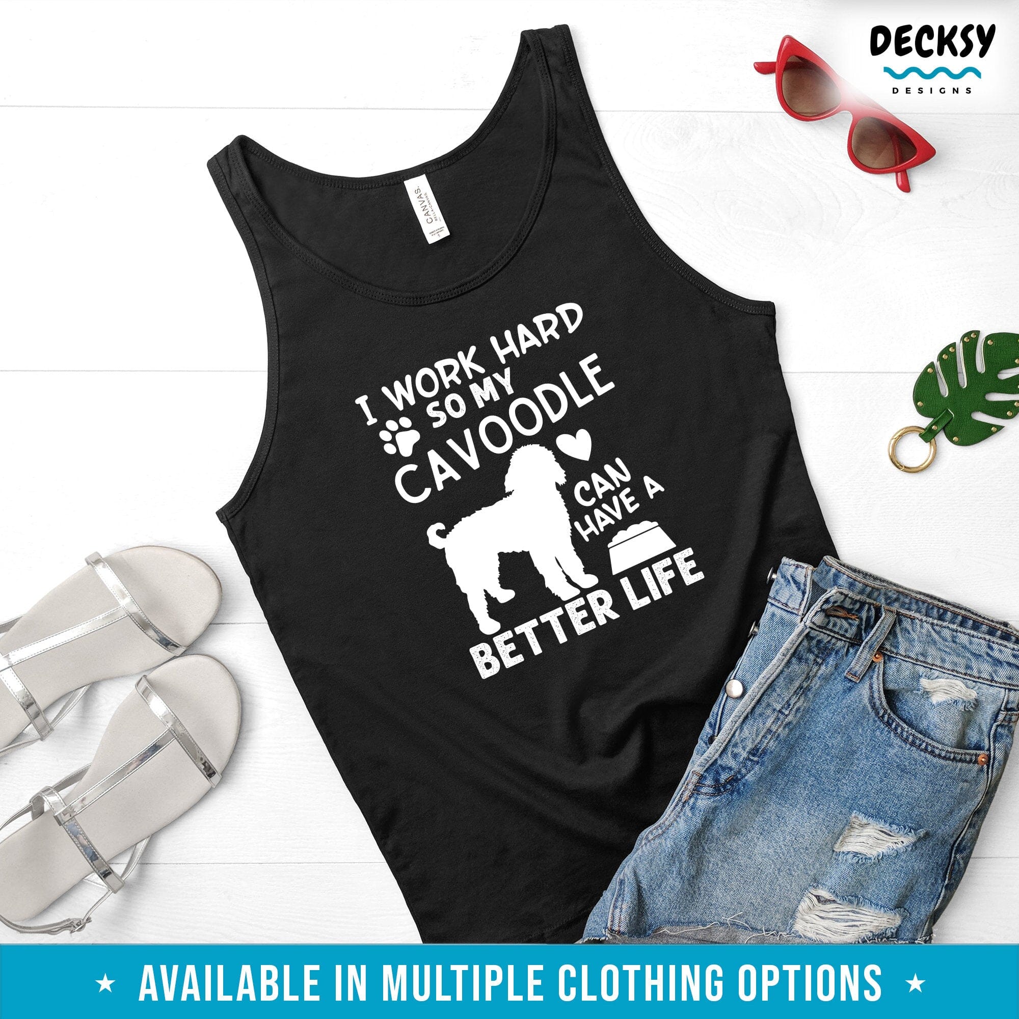 Cavoodle Shirt, Gift for Cavoodle Owner-Clothing:Gender-Neutral Adult Clothing:Tops & Tees:T-shirts:Graphic Tees-DecksyDesigns