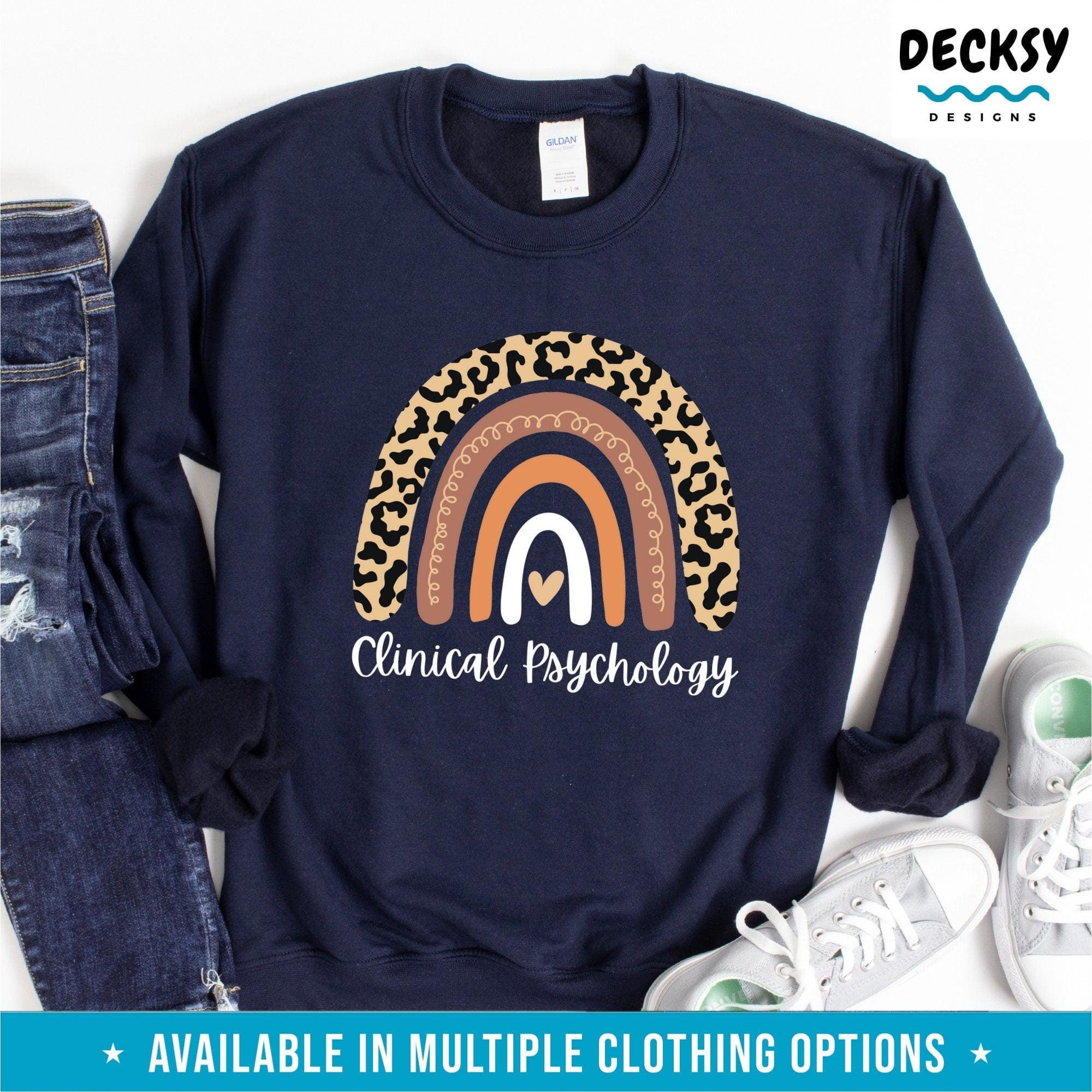 Clinical Psychology Shirt, Gift for Psychologist-Clothing:Gender-Neutral Adult Clothing:Tops & Tees:T-shirts:Graphic Tees-DecksyDesigns