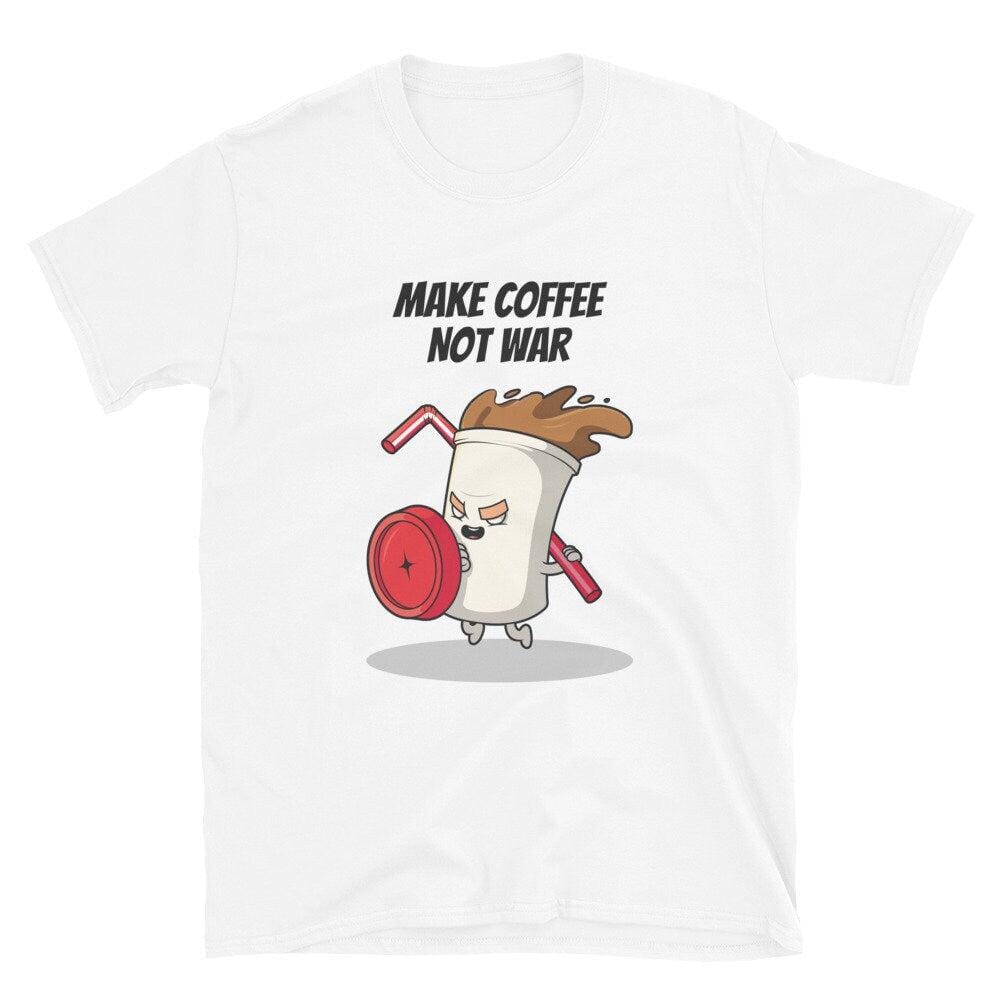 Coffee Shirt, Gift For Barista-Clothing:Gender-Neutral Adult Clothing:Tops & Tees:T-shirts:Graphic Tees-DecksyDesigns