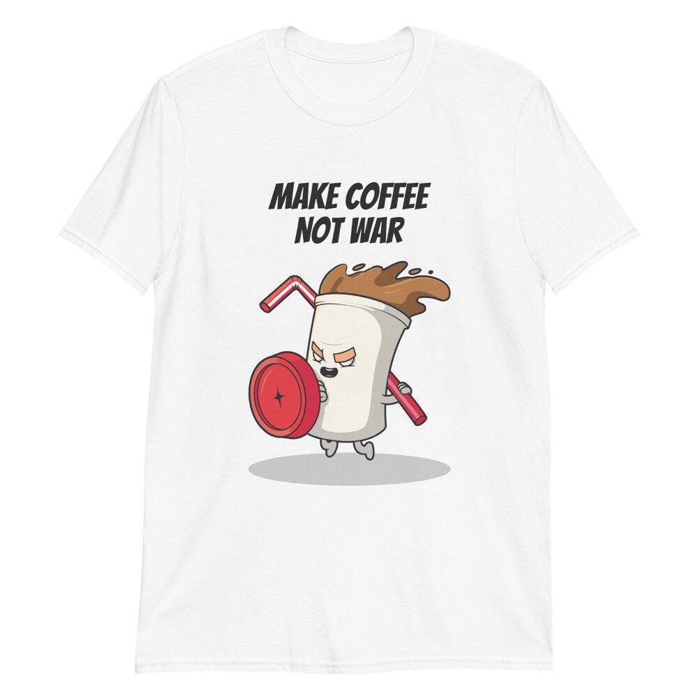 Coffee Shirt, Gift For Barista-Clothing:Gender-Neutral Adult Clothing:Tops & Tees:T-shirts:Graphic Tees-DecksyDesigns