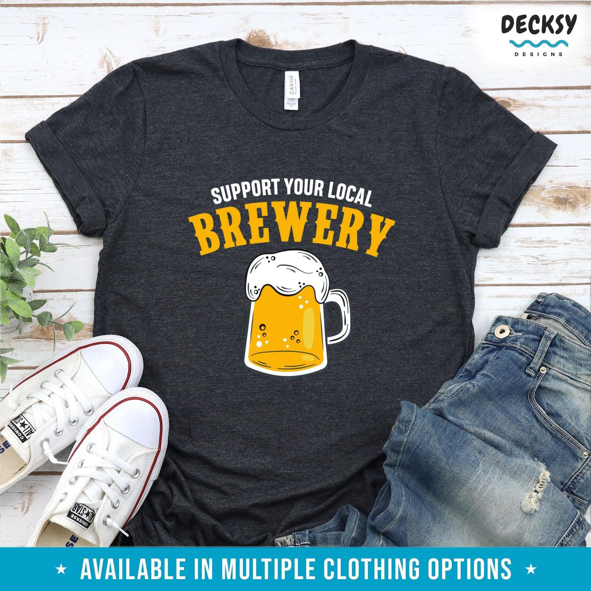 Craft Beer Shirt, Funny Gift For Beer Lover-Clothing:Gender-Neutral Adult Clothing:Tops & Tees:T-shirts:Graphic Tees-DecksyDesigns