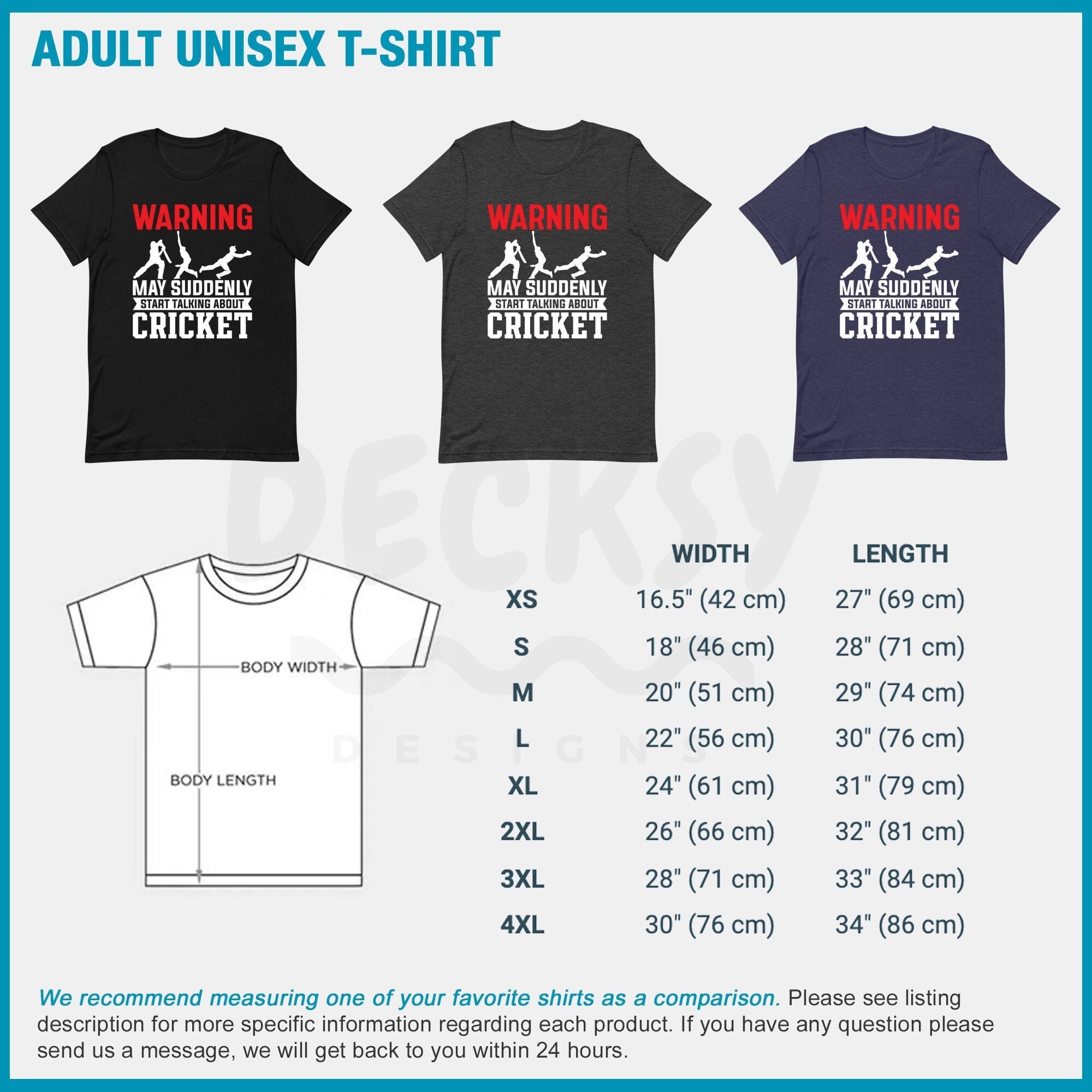 Cricket Shirt, Gift For Cricket Player-Clothing:Gender-Neutral Adult Clothing:Tops & Tees:T-shirts:Graphic Tees-DecksyDesigns