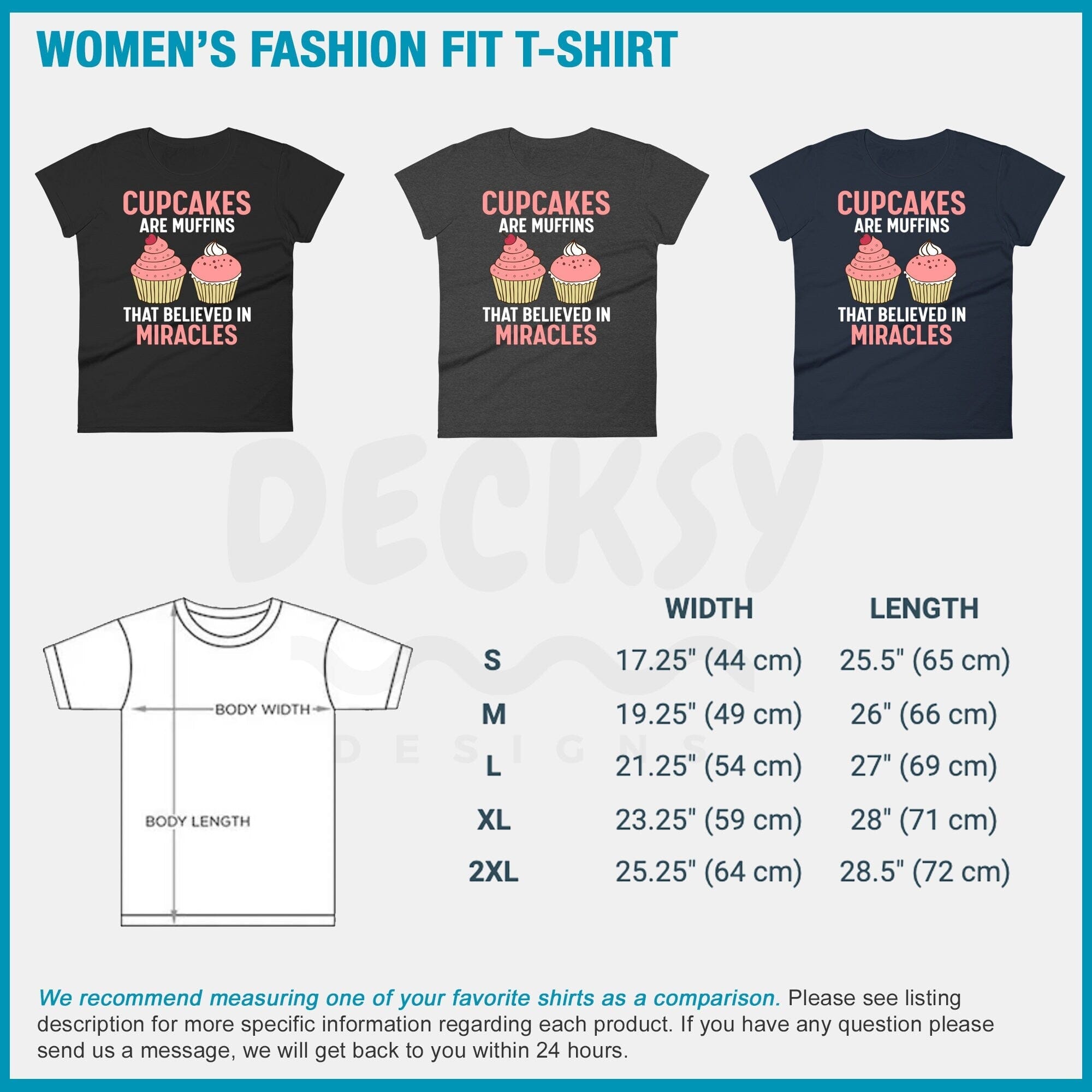 Cupcake Shirt, Cake Lover Gift-Clothing:Gender-Neutral Adult Clothing:Tops & Tees:T-shirts:Graphic Tees-DecksyDesigns